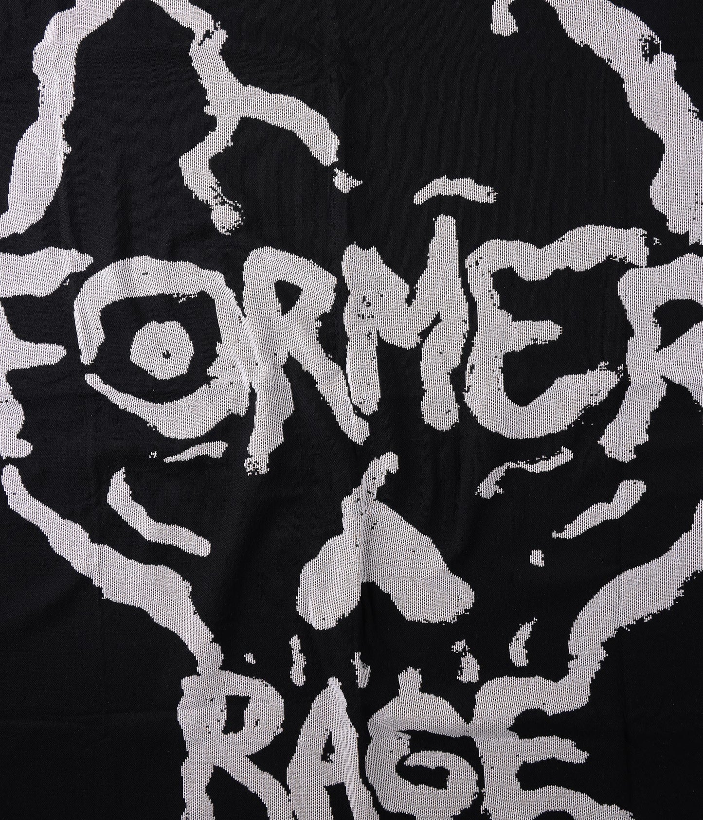 FORMER Skullz Throw Blanket in Black - FORMER x RAGE Collection