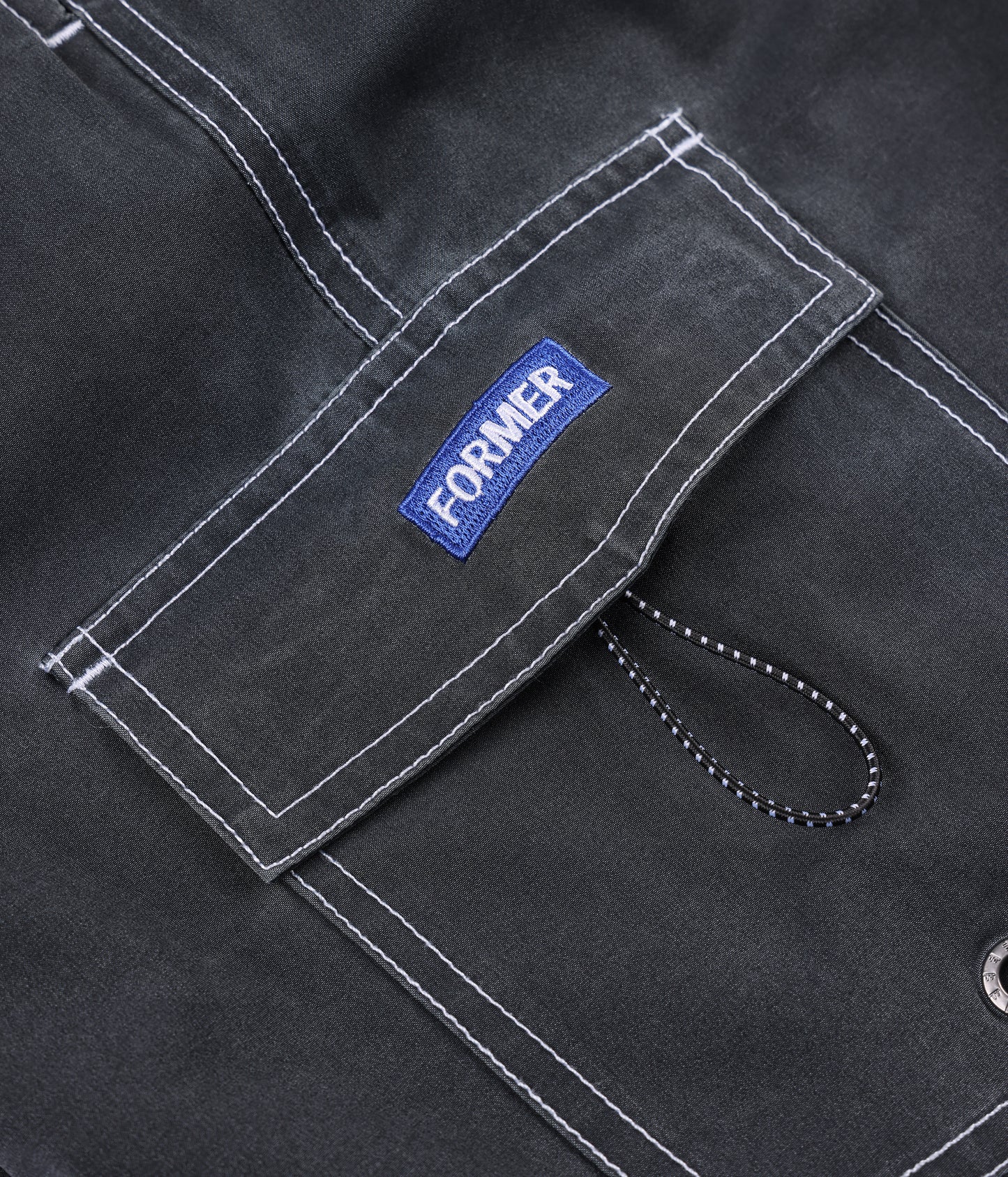 SYSTEM 21” SWIM TRUNK // BLACK