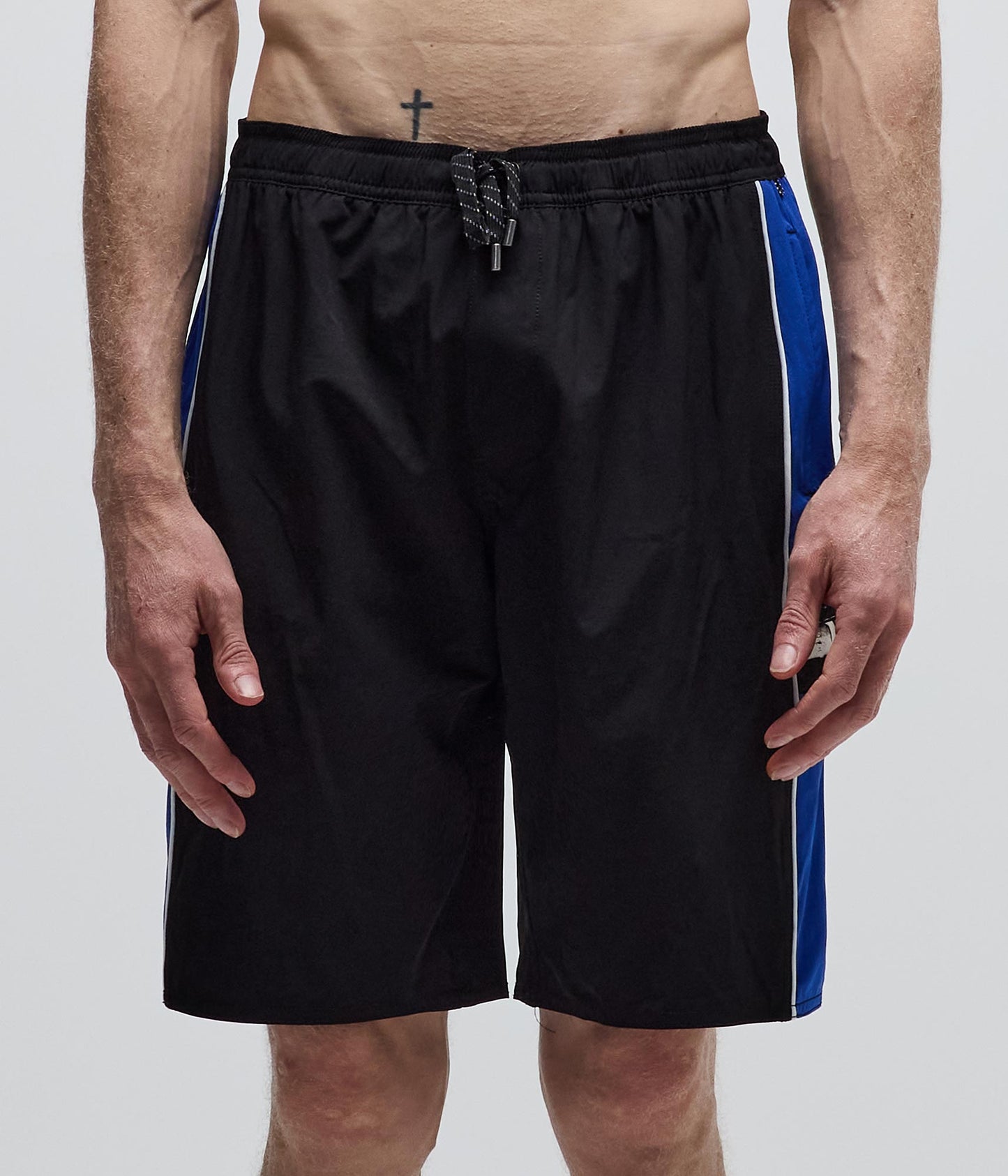 TEAM 20" SWIM TRUNK // BLACK COBALT