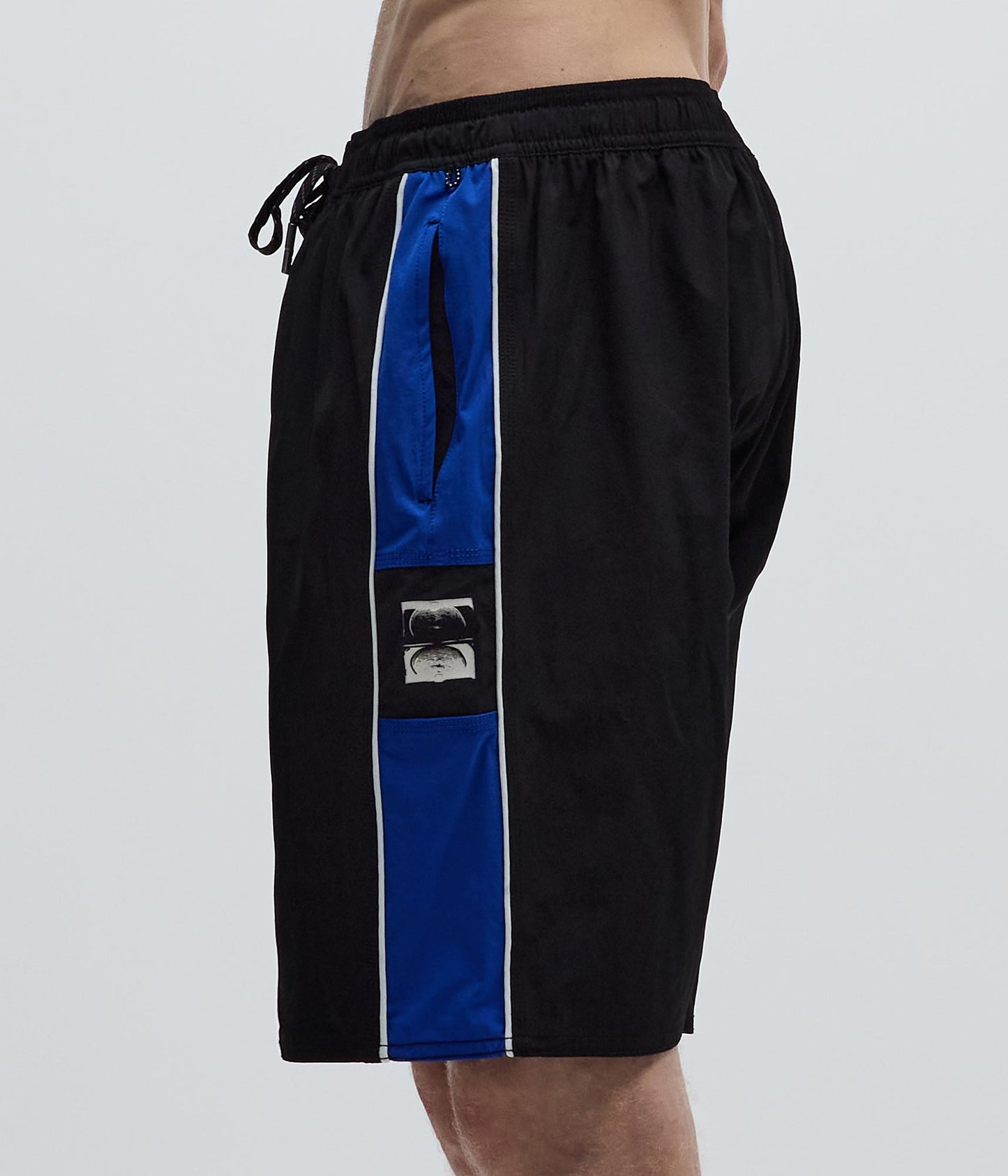 TEAM 20" SWIM TRUNK // BLACK COBALT