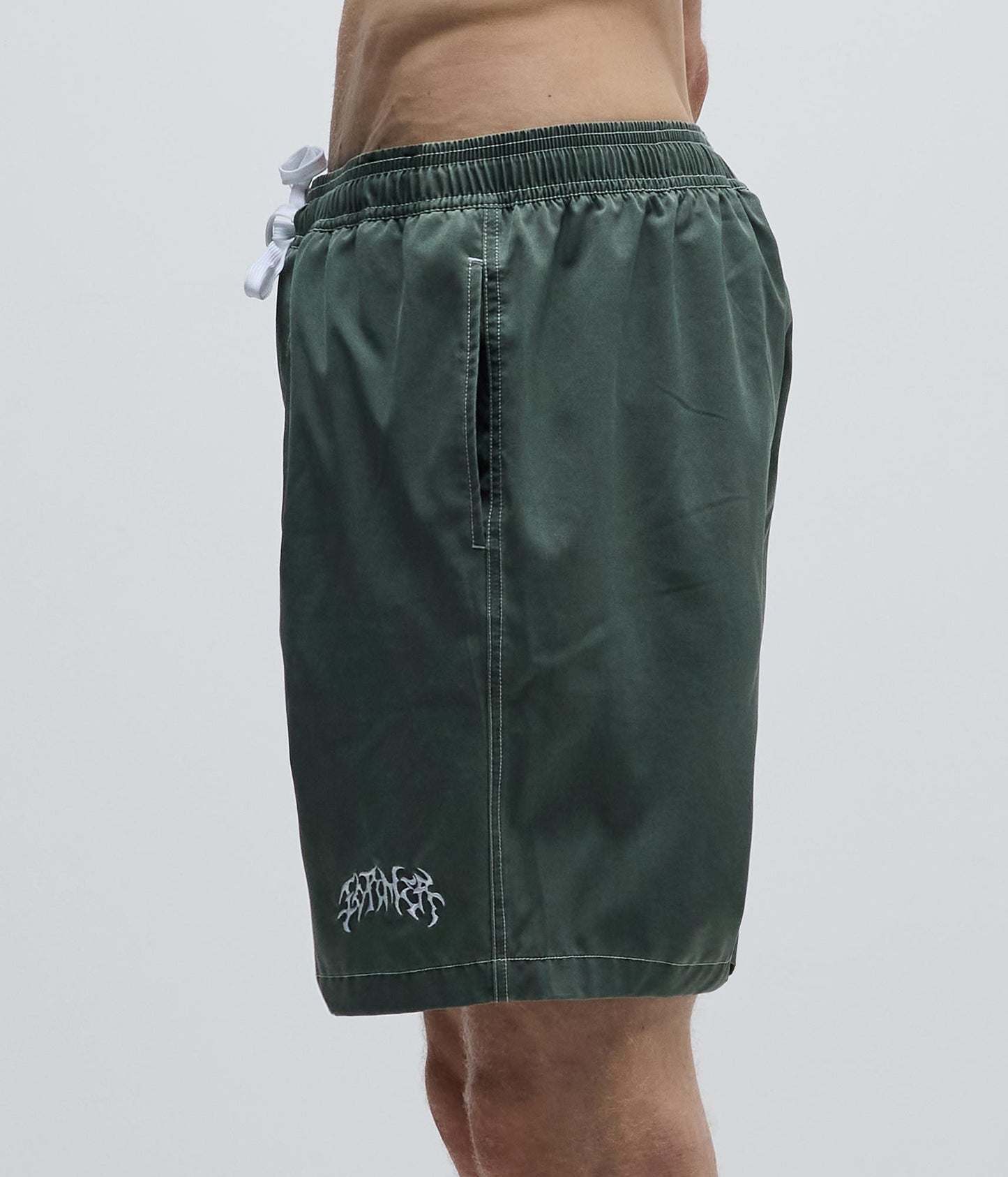 SWANS 18" SWIM SHORT // PINE