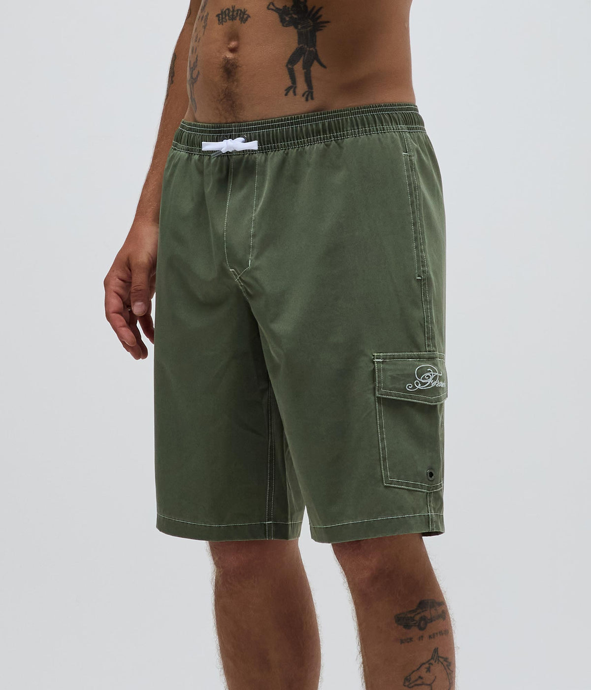 FORMER / SWANS CARGO 21" SWIM TRUNK // SURPLUS