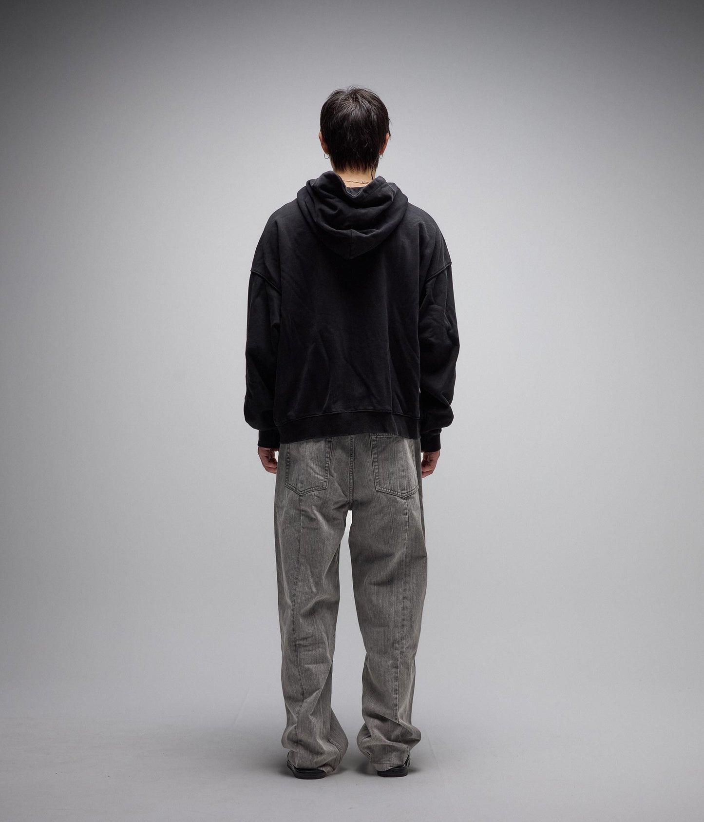 VITAL ZIP HOOD // ACID BLACK