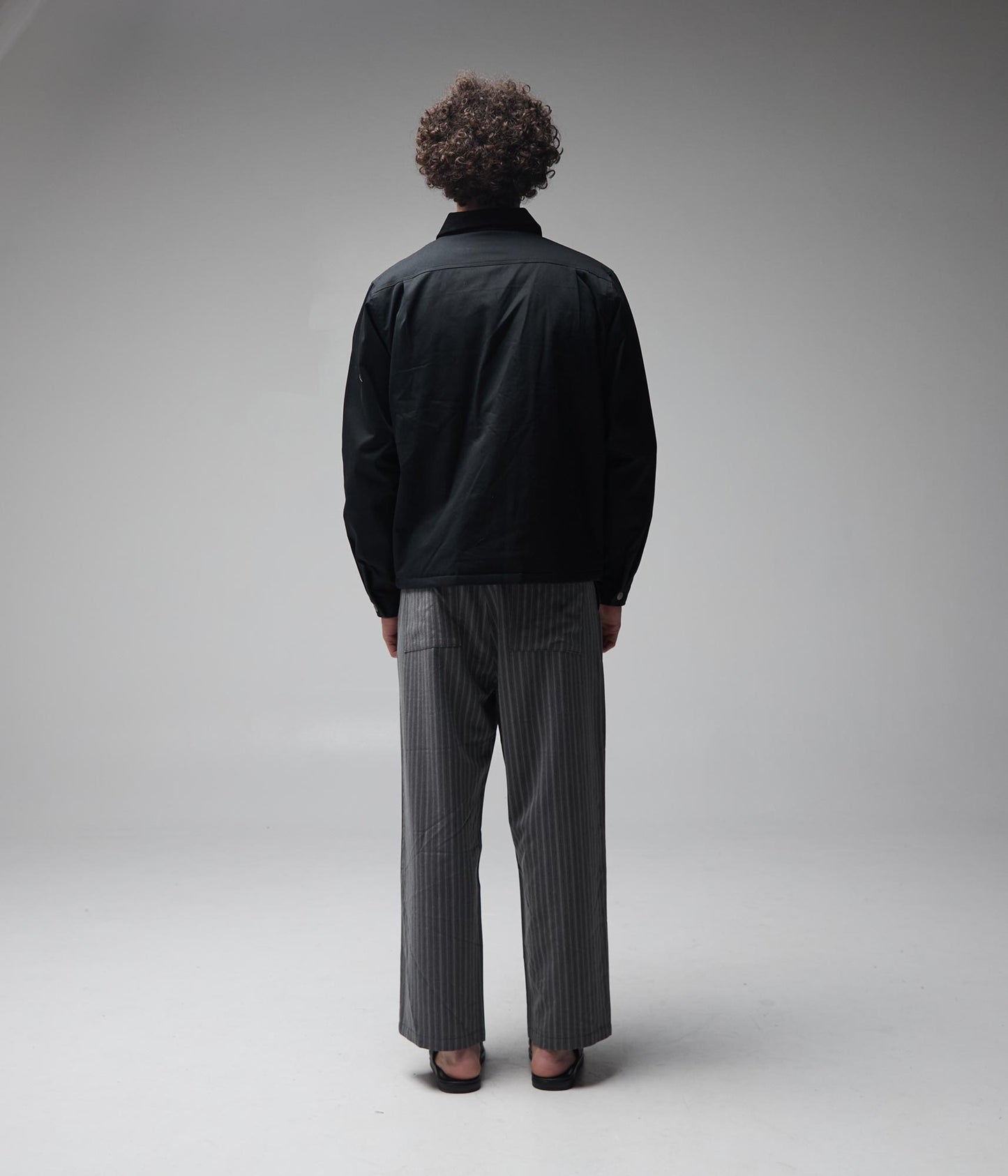 FORMER Reynolds Jacket in BLACK SCRIPT