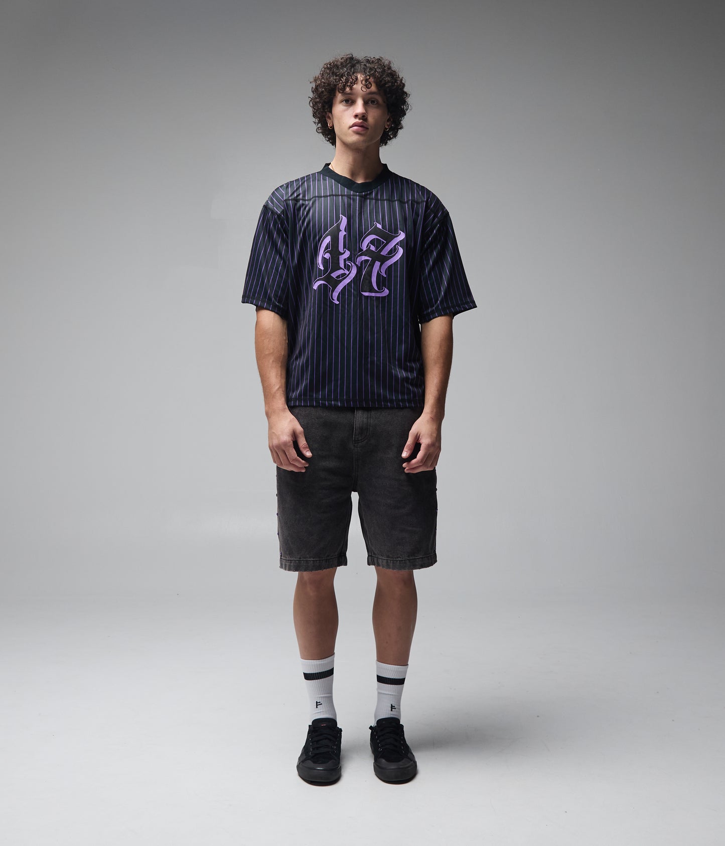 FORMER Established 17 Ss Jersey in Black - FORMER x RAGE Collection
