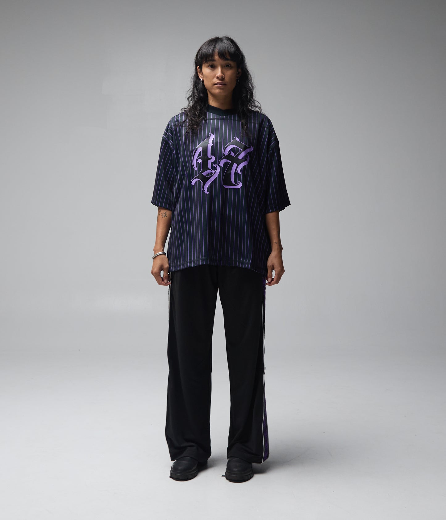 FORMER Established 17 Ss Jersey in Black - FORMER x RAGE Collection