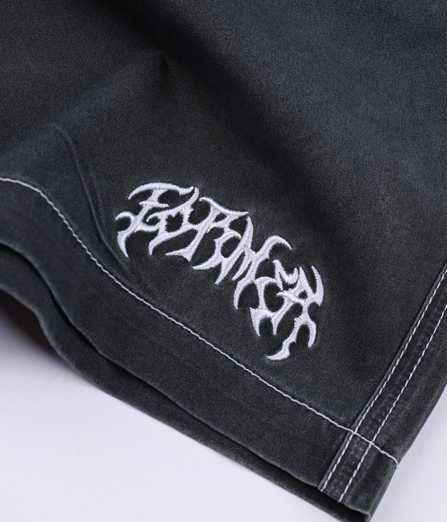 SWANS 18" SWIM SHORT // BLACK