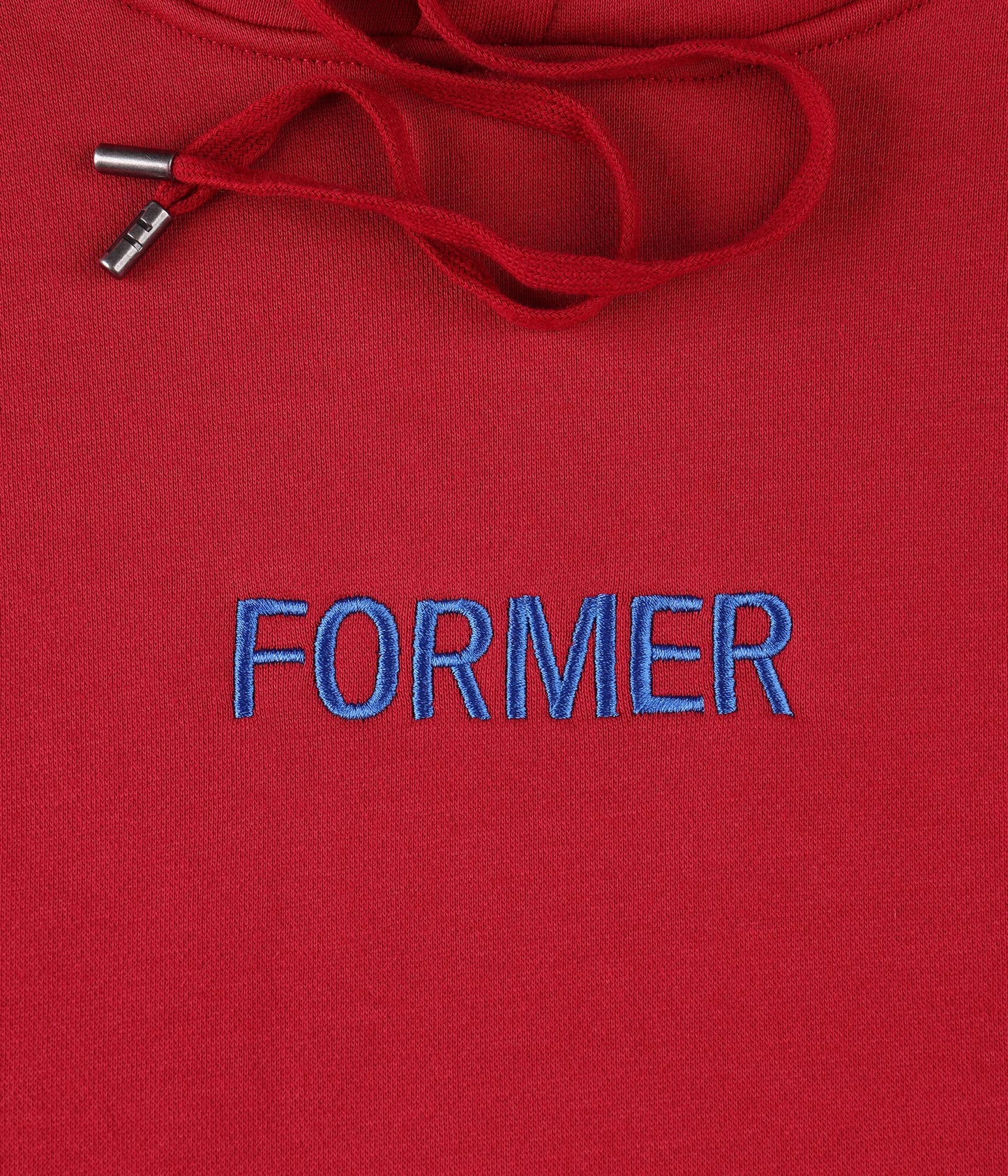 LEGACY EMBROID HOOD // CHERRY