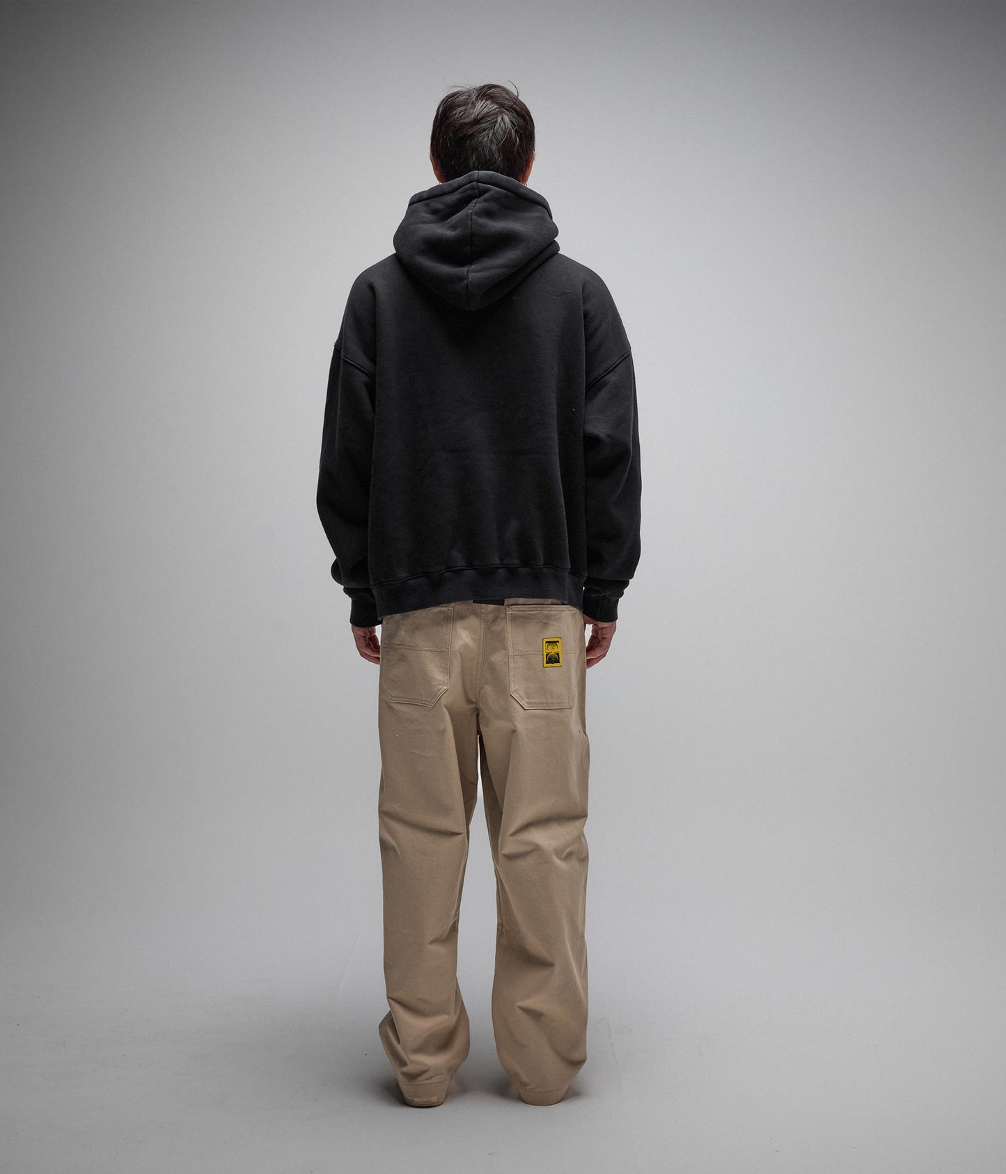 ESTABLISH BOXY HOOD // BLACK