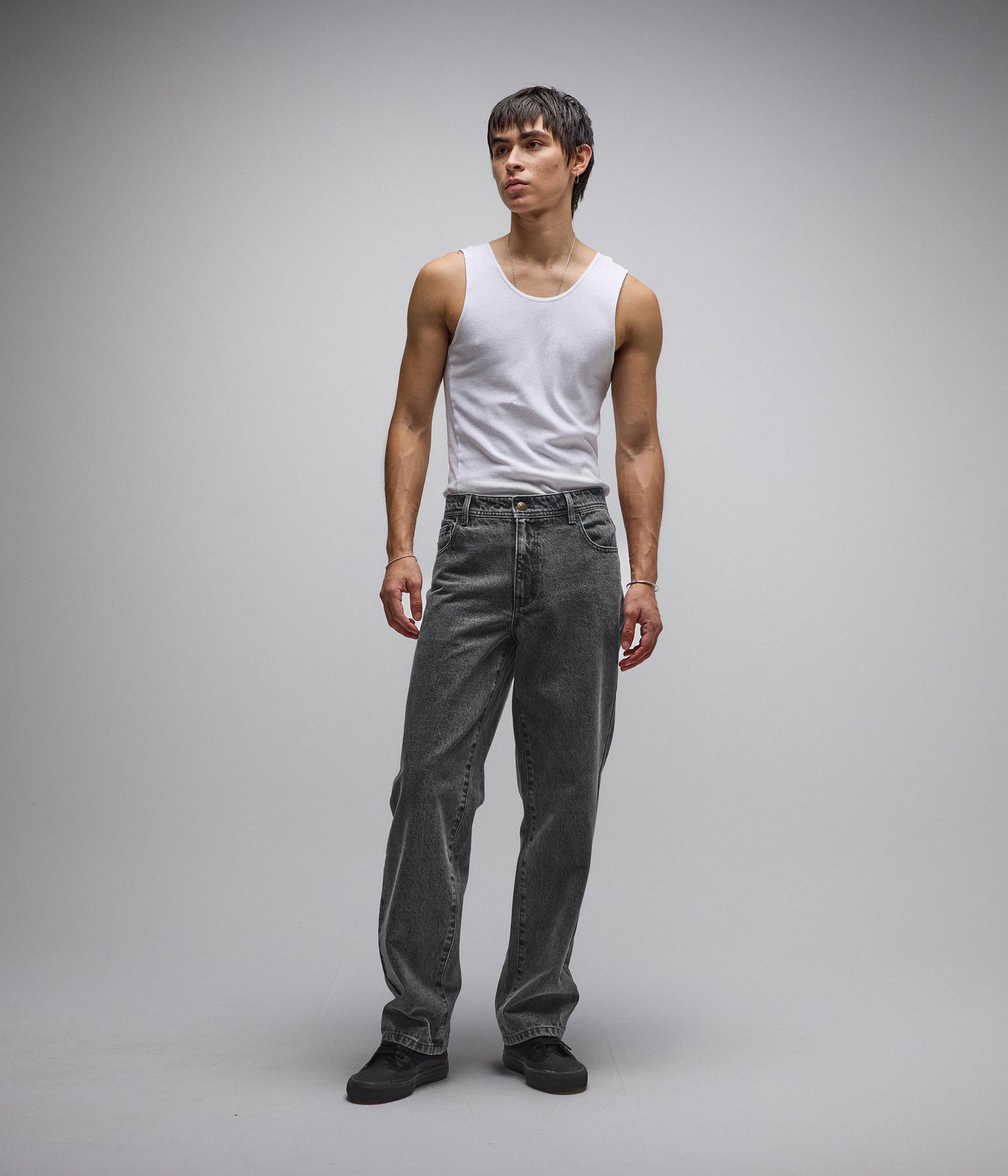 CRUX DENIM PANT // WASHED BLACK