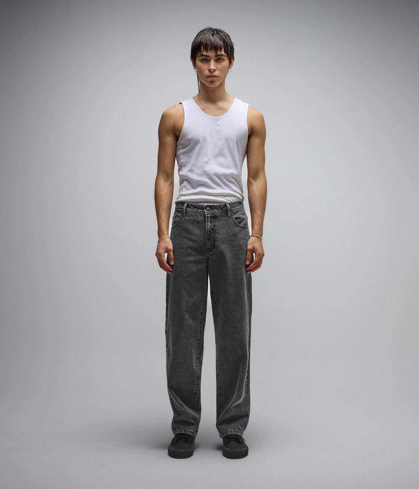 CRUX DENIM PANT // WASHED BLACK