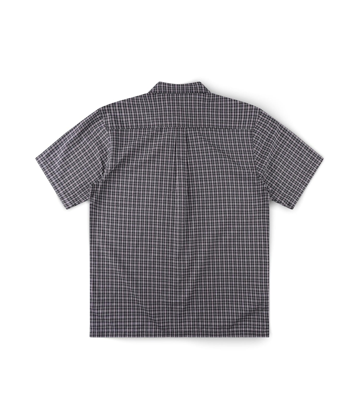 VIVIAN CHECK SHIRT // WORN BLACK