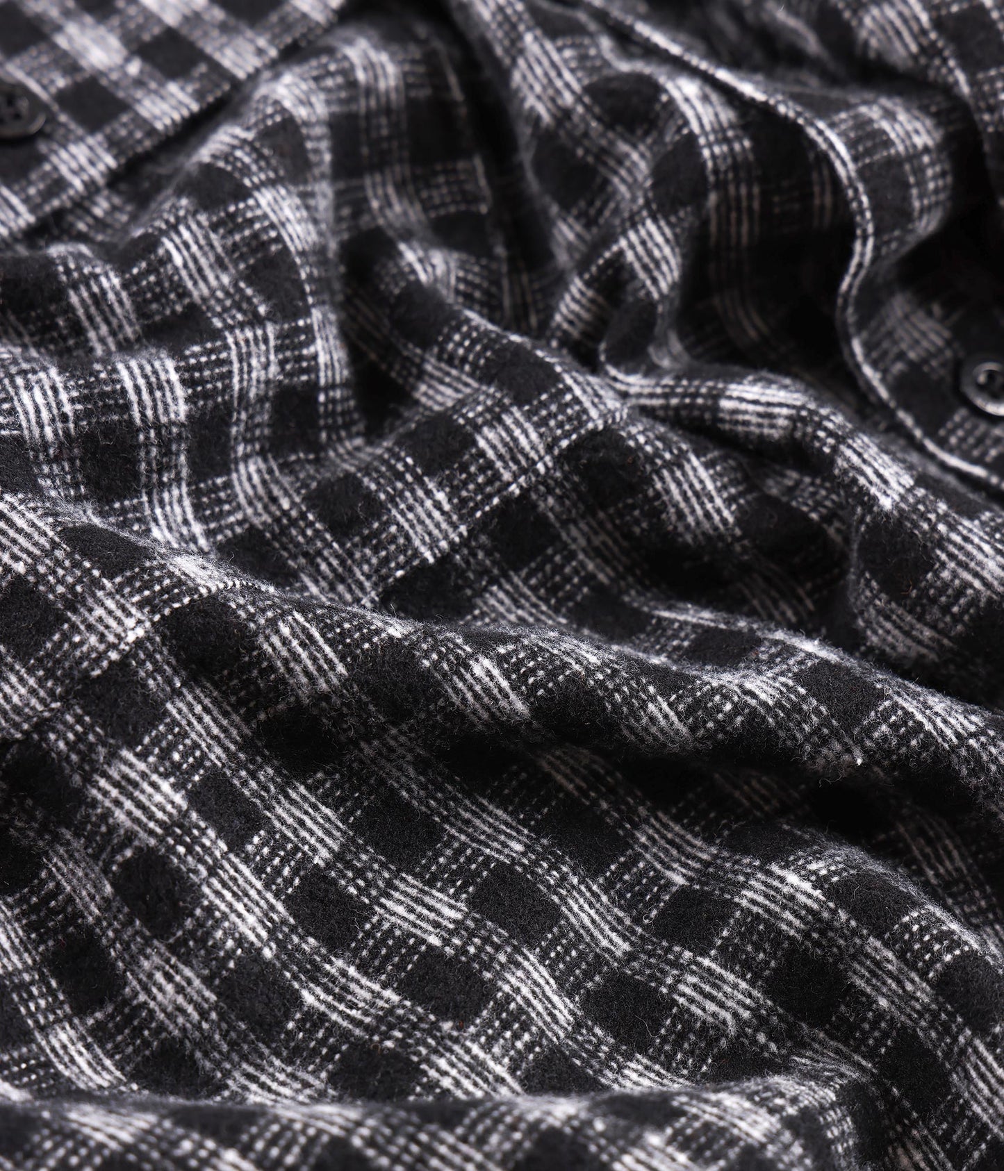 VIVIAN FLANNEL LS SHIRT // WORN BLACK