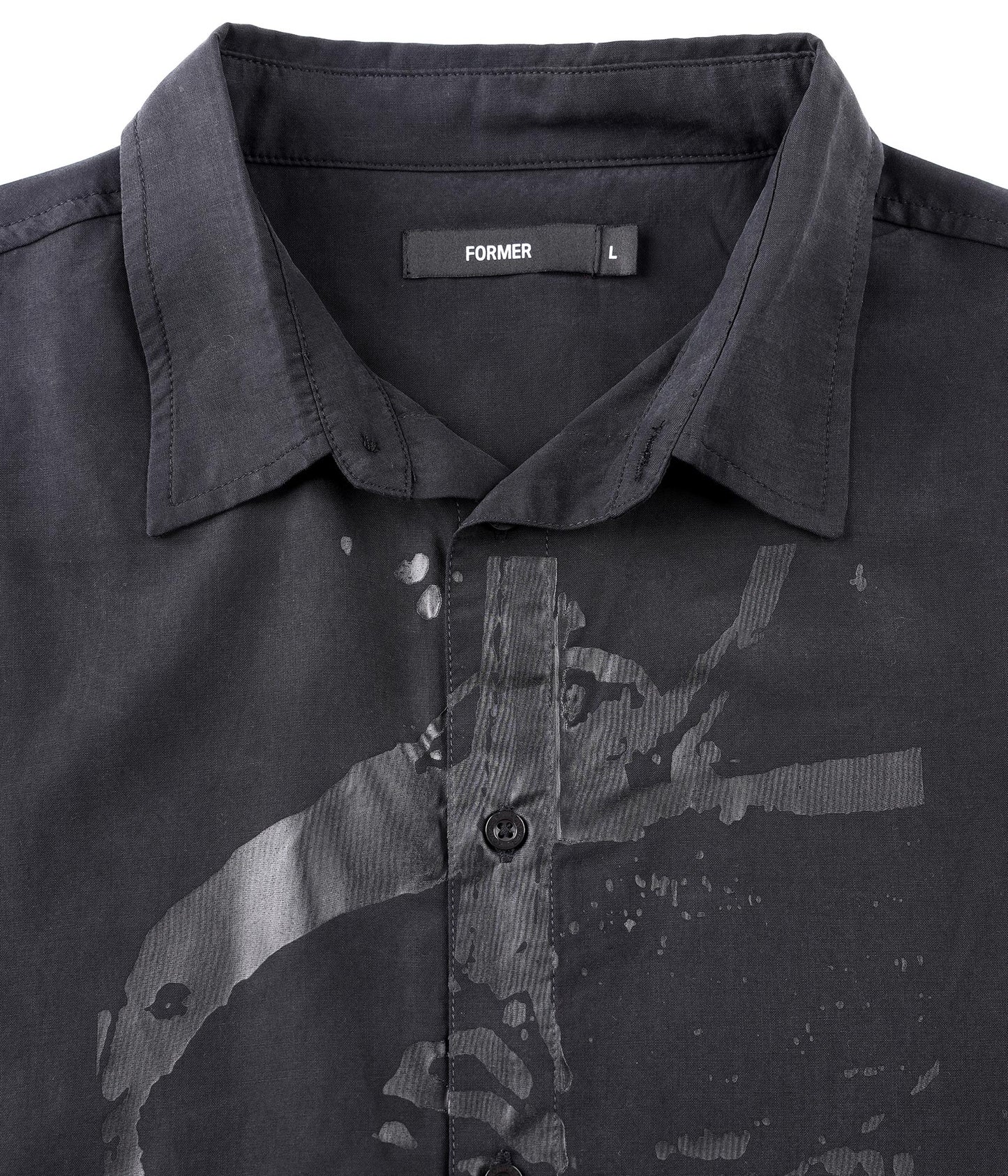 VIVIAN LS SHIRT // SACRIFICE BLACK