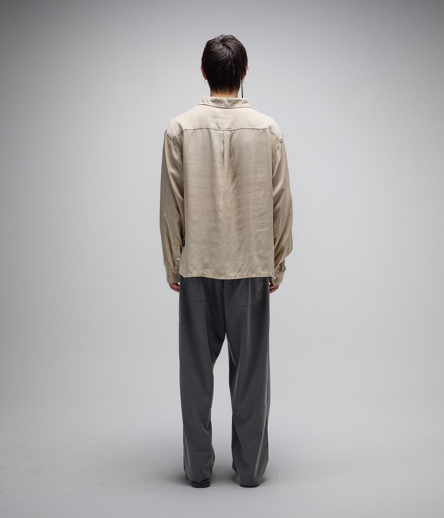 AG VIVIAN BOXY LS SHIRT // CREAM