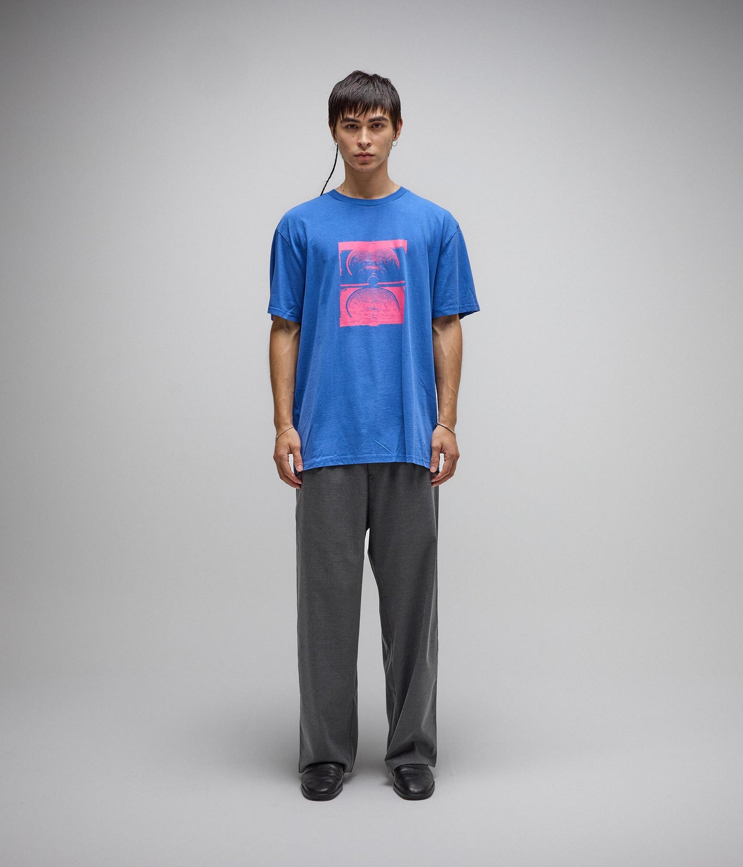 CRUX T-SHIRT // WASHED COBALT