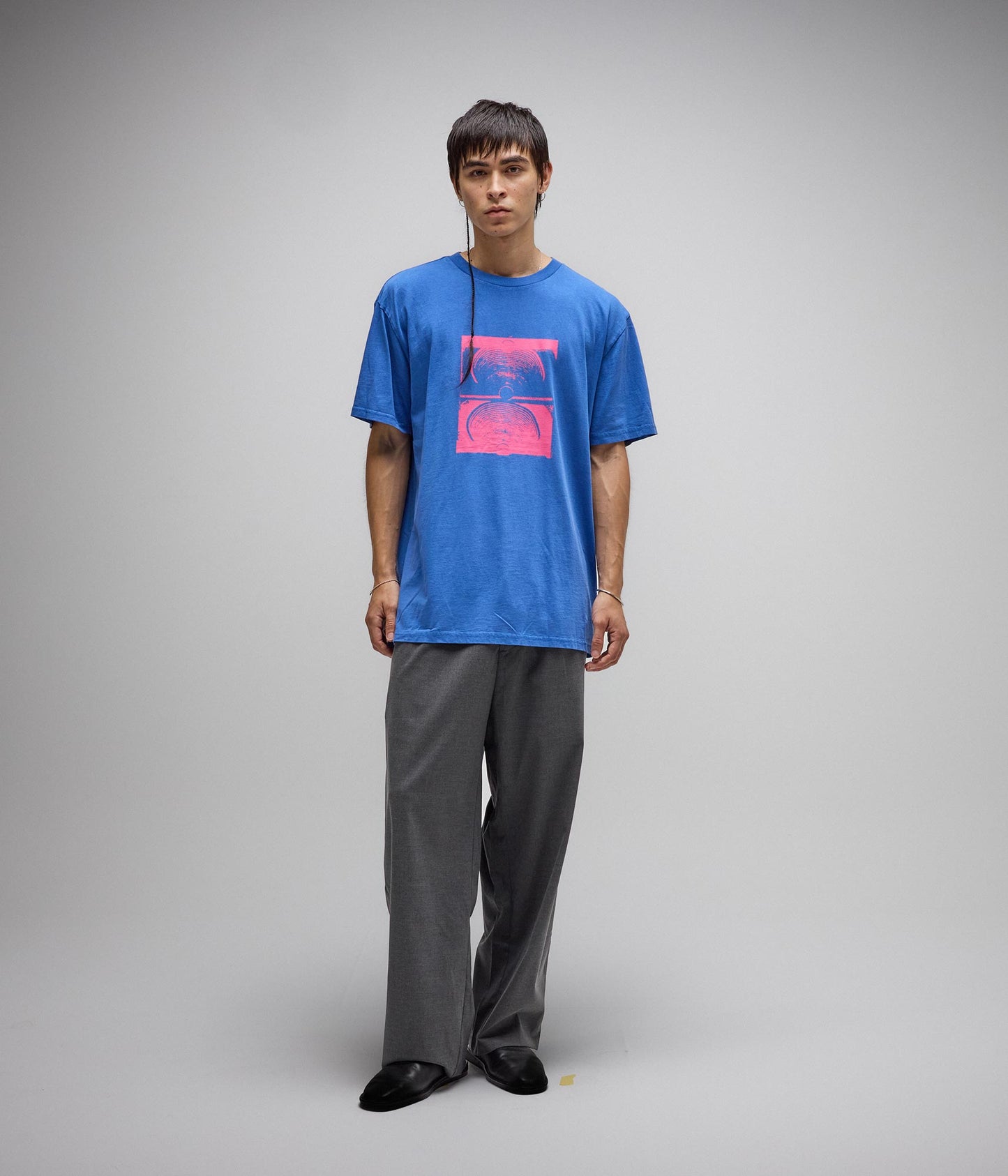 CRUX T-SHIRT // WASHED COBALT