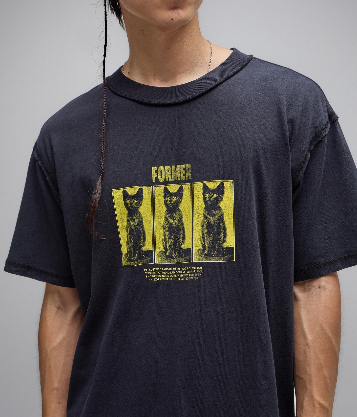 VET T-SHIRT // WASHED BLACK