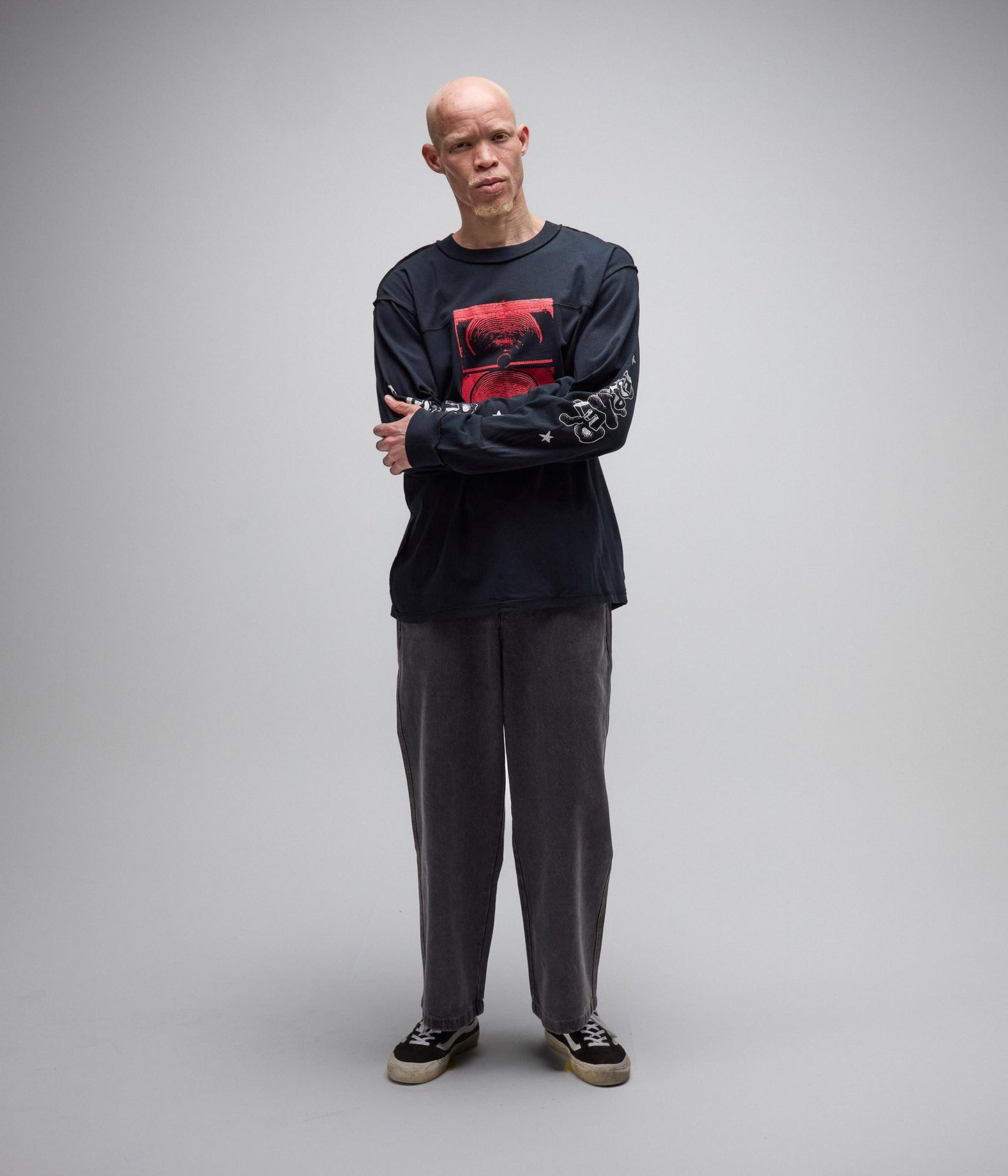 IMMERSE LS T-SHIRT // BLACK