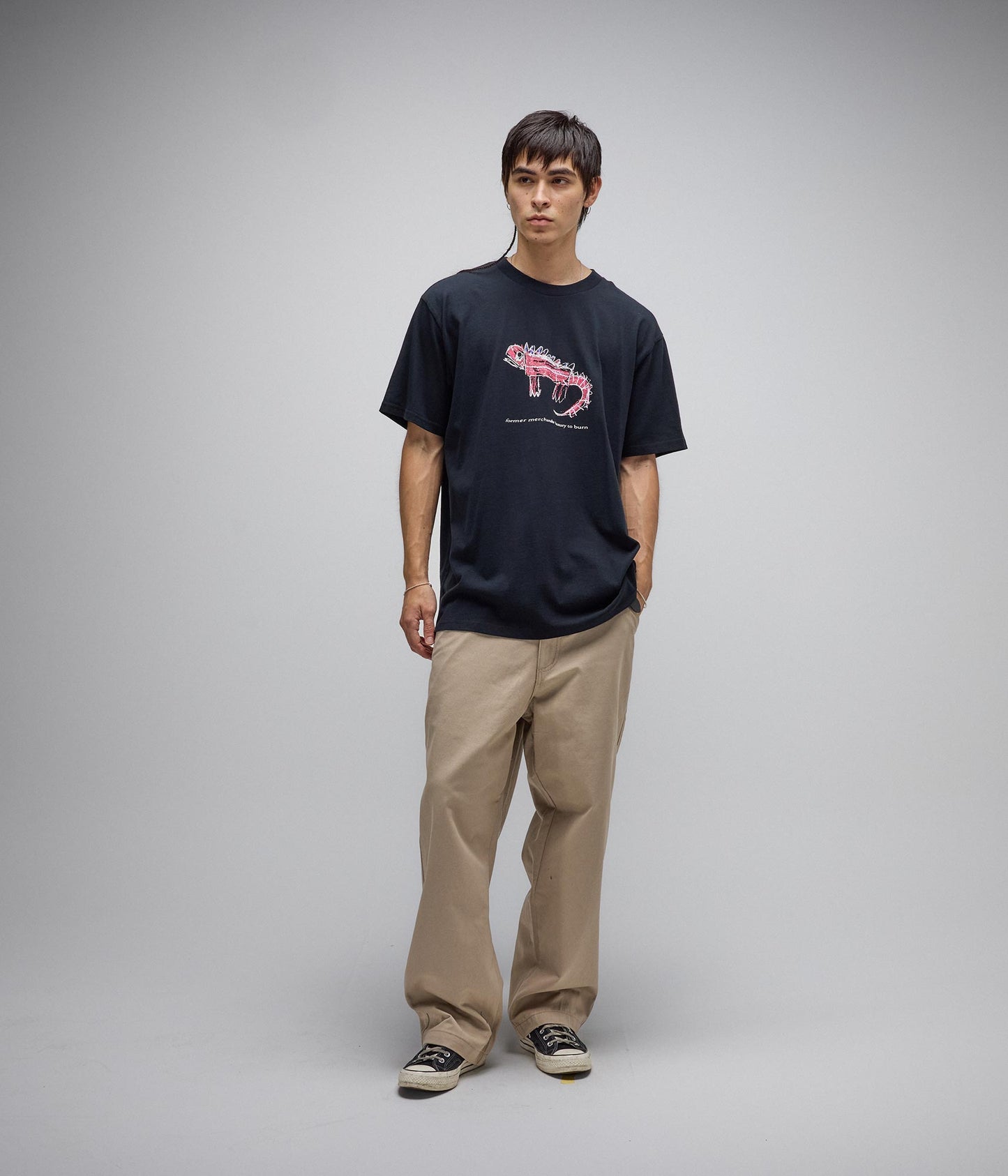 ADOLE T-SHIRT // BLACK