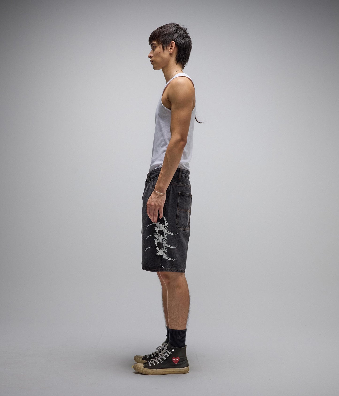 DION DENIM WALKSHORT // WASHED BLACK