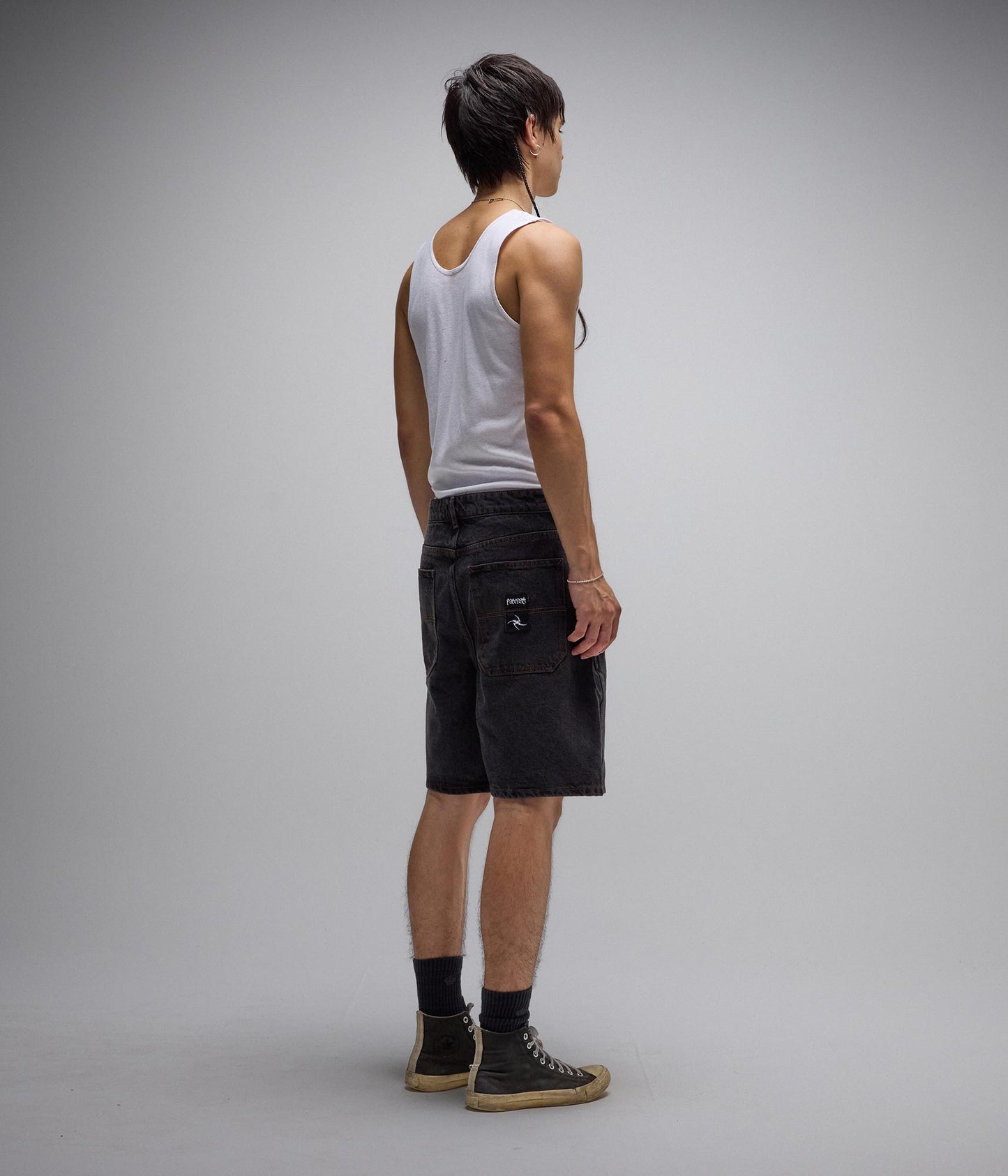 DION DENIM WALKSHORT // WASHED BLACK