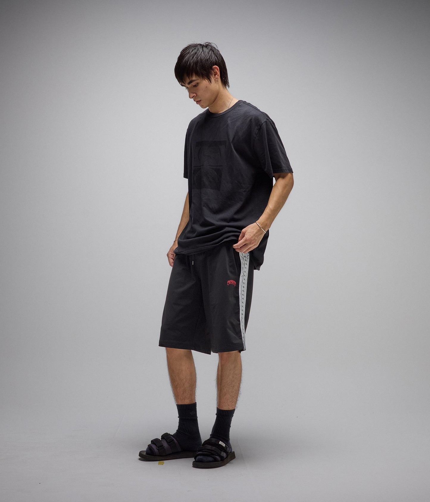 DION TRACK SHORT // BLACK