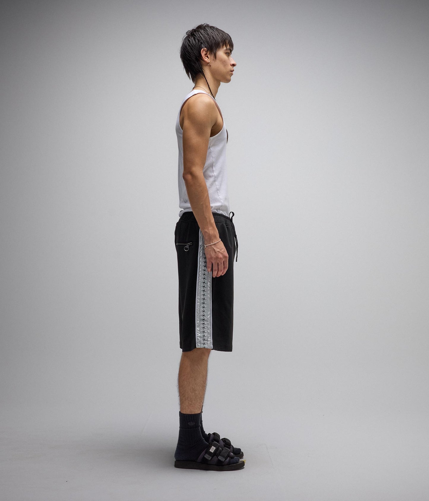 DION TRACK SHORT // BLACK