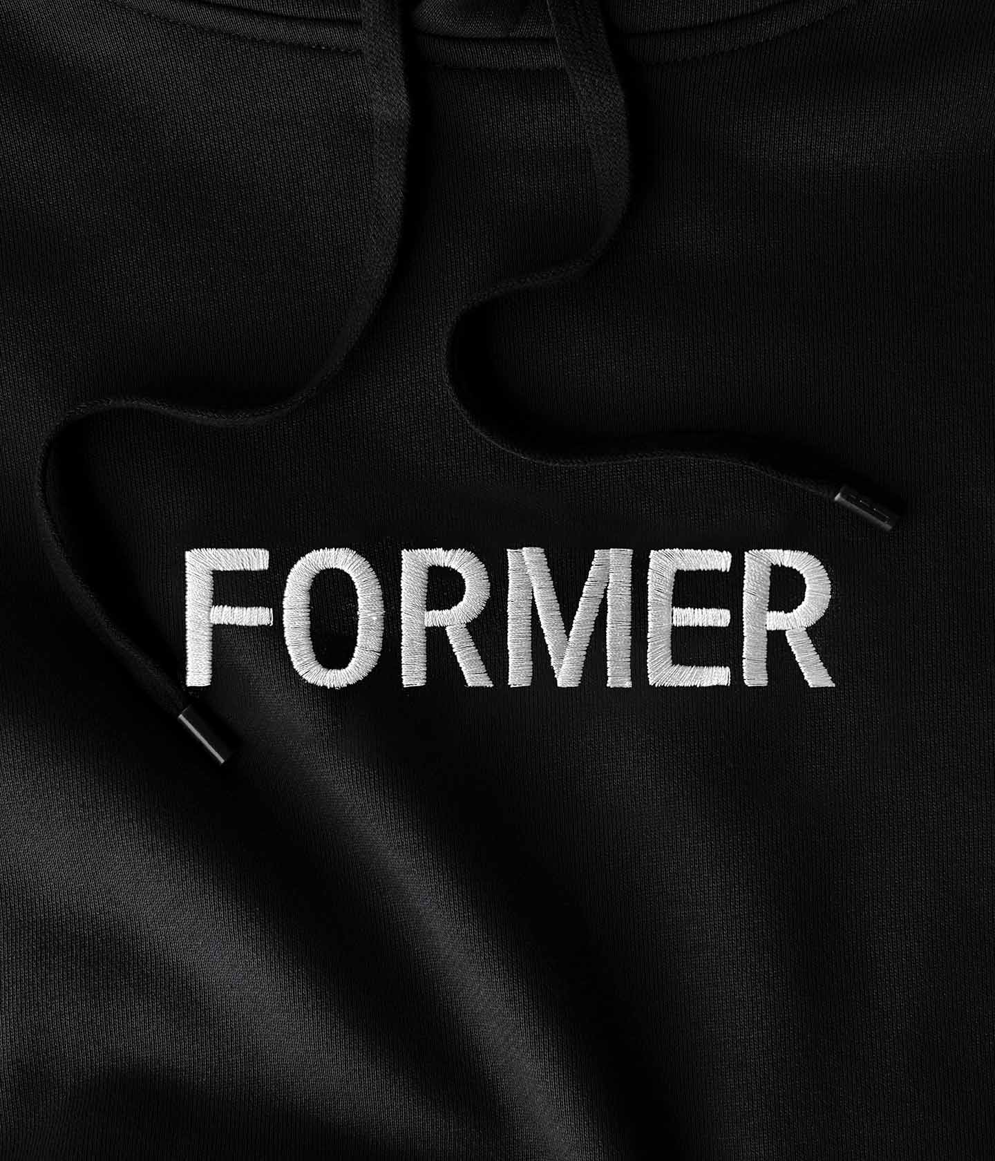 LEGACY EMBROID HOOD // BLACK