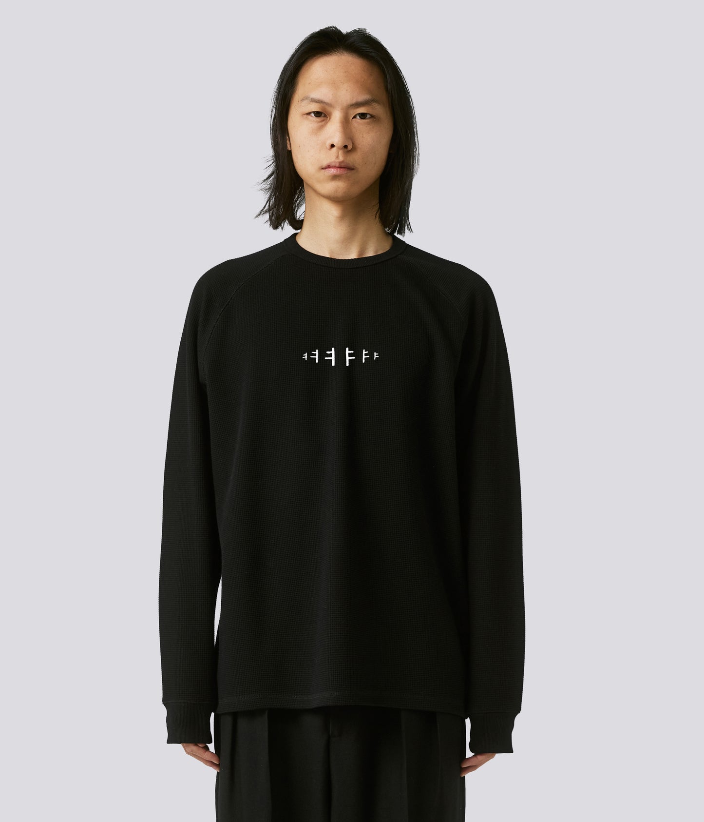 RECURRENT F LS WAFFLE // BLACK