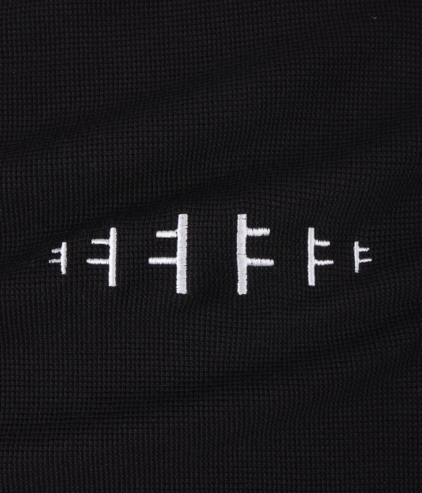 RECURRENT F LS WAFFLE // BLACK