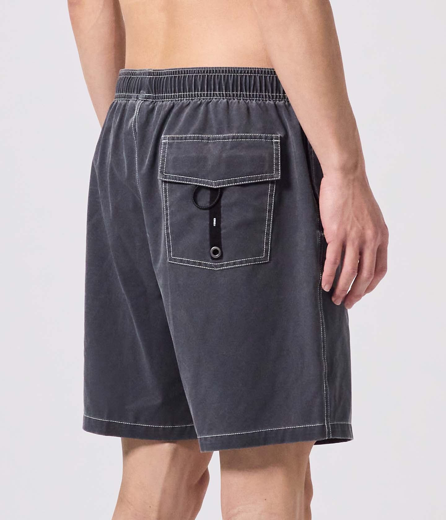 SWANS 18' SWIM TRUNK // BLACK