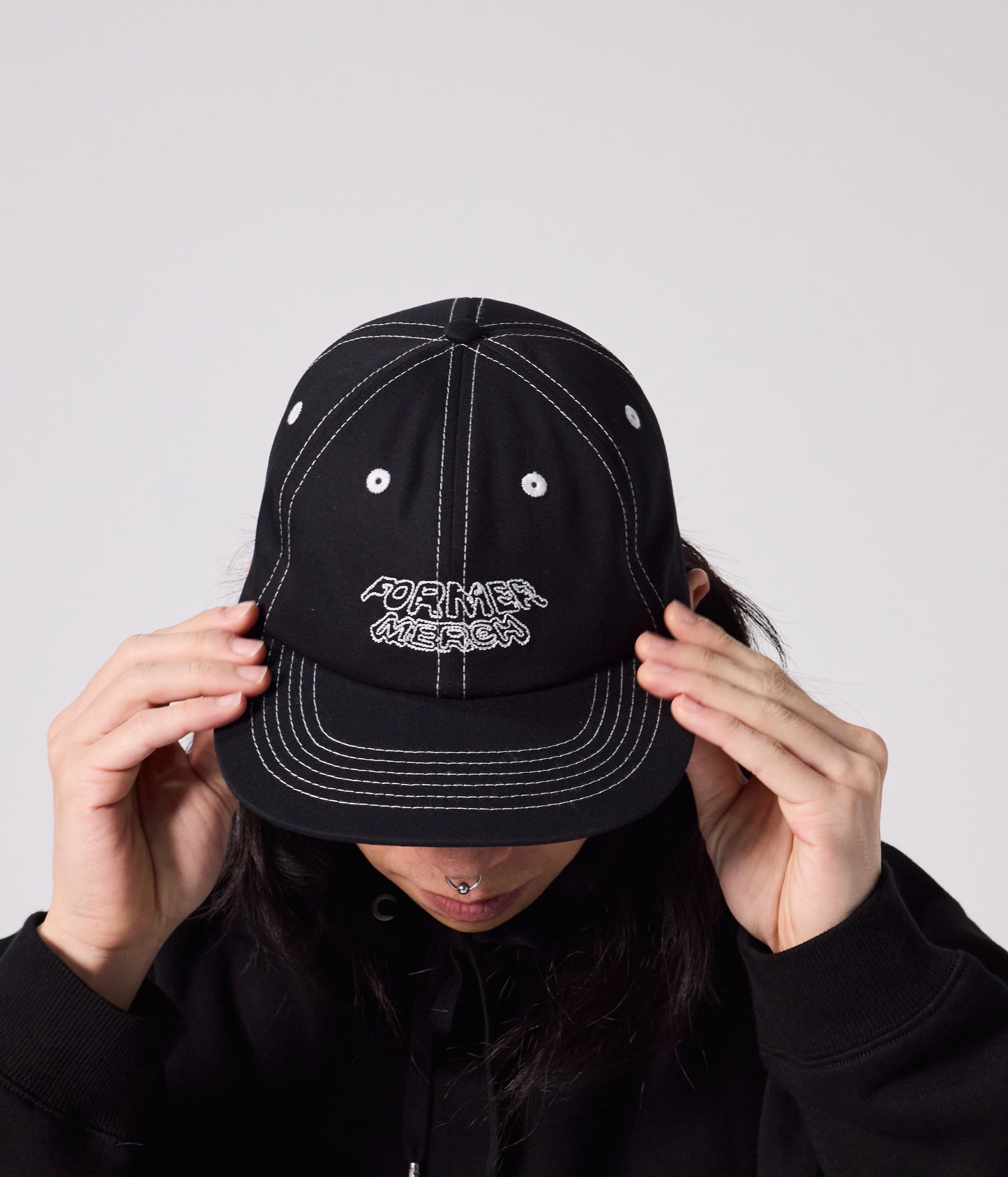 MARQUEE CONTRAST CAP // BLACK