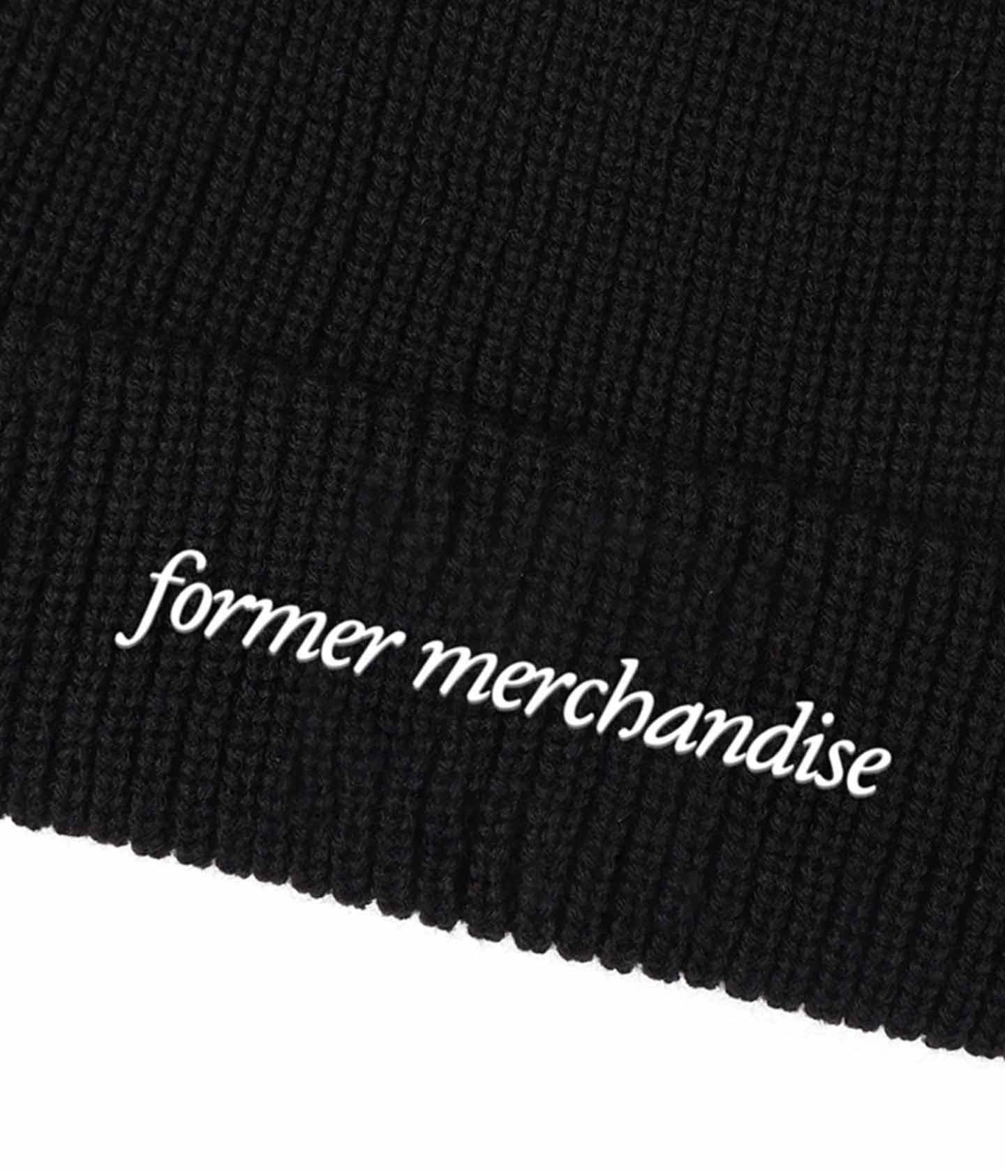 FOLIUM BEANIE // BLACK