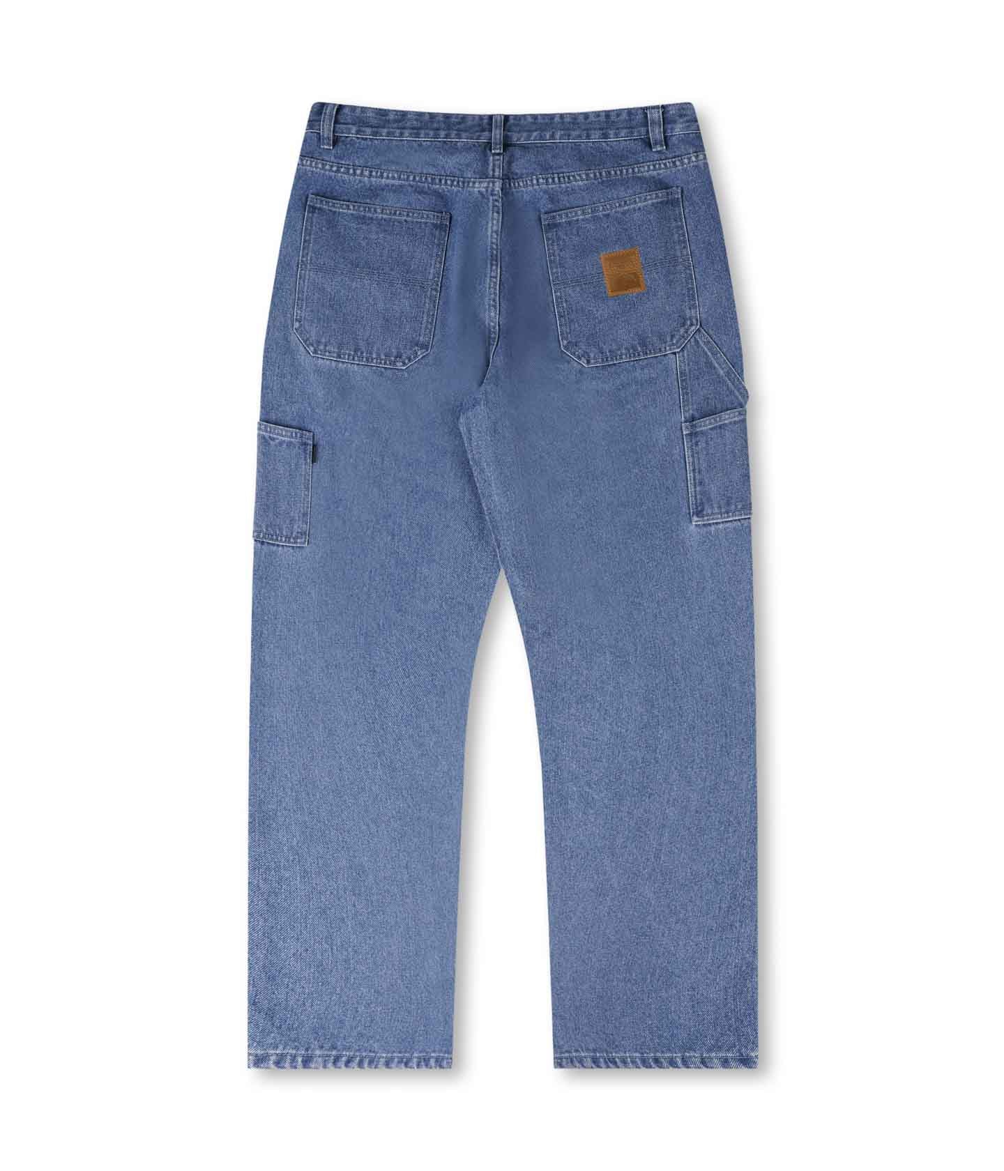 VT DISTEND DENIM CARPENTER PANT // WORN BLUE