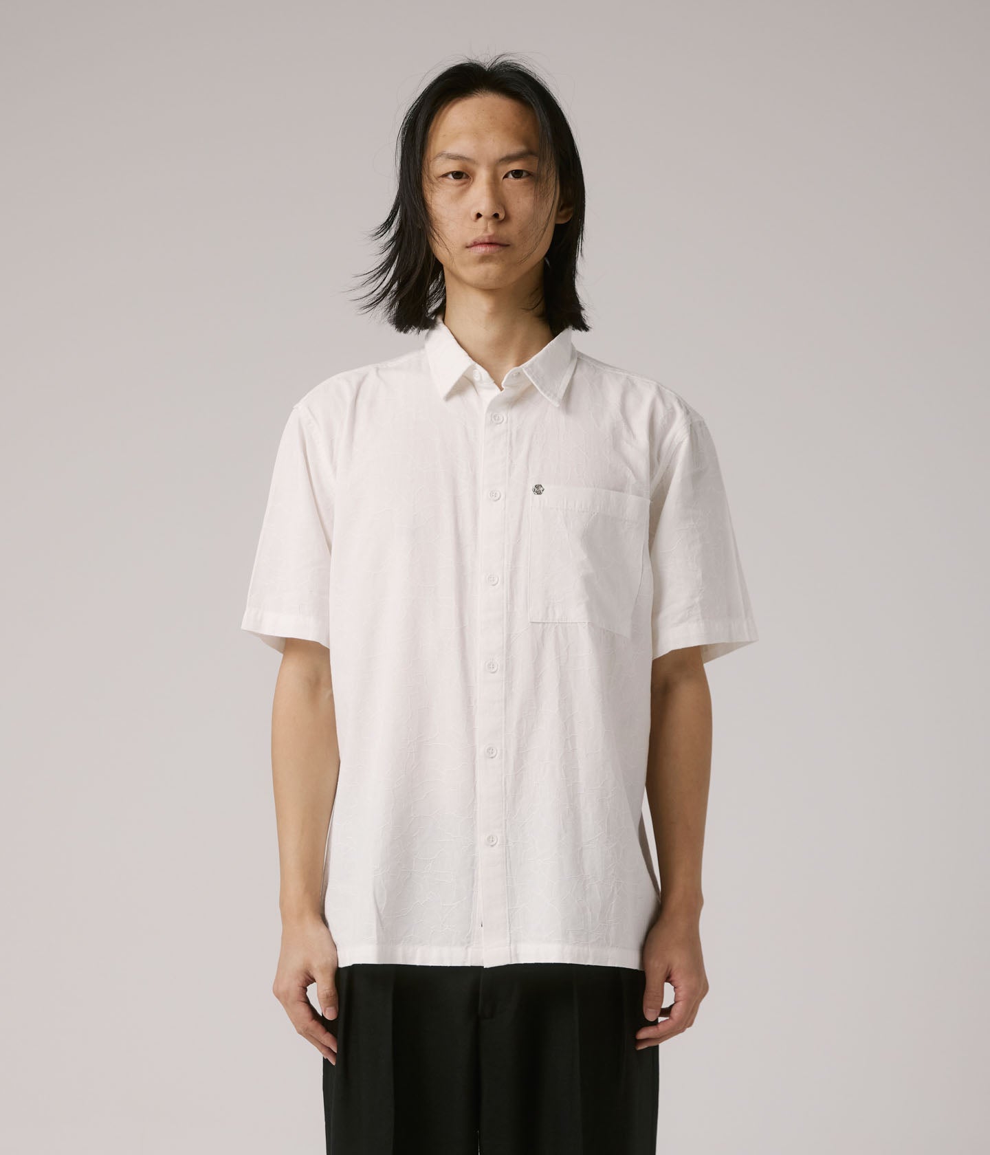 VIVIAN VINE SS SHIRT // WHITE