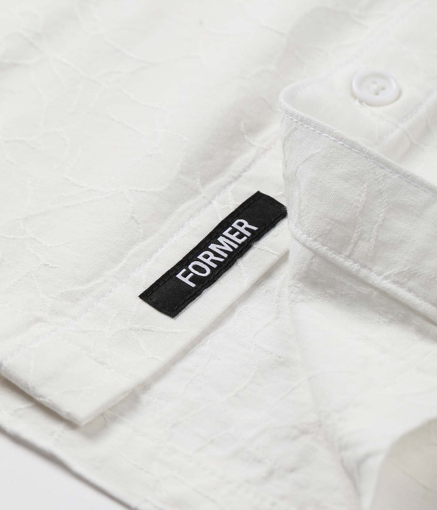 VIVIAN VINE SS SHIRT // WHITE