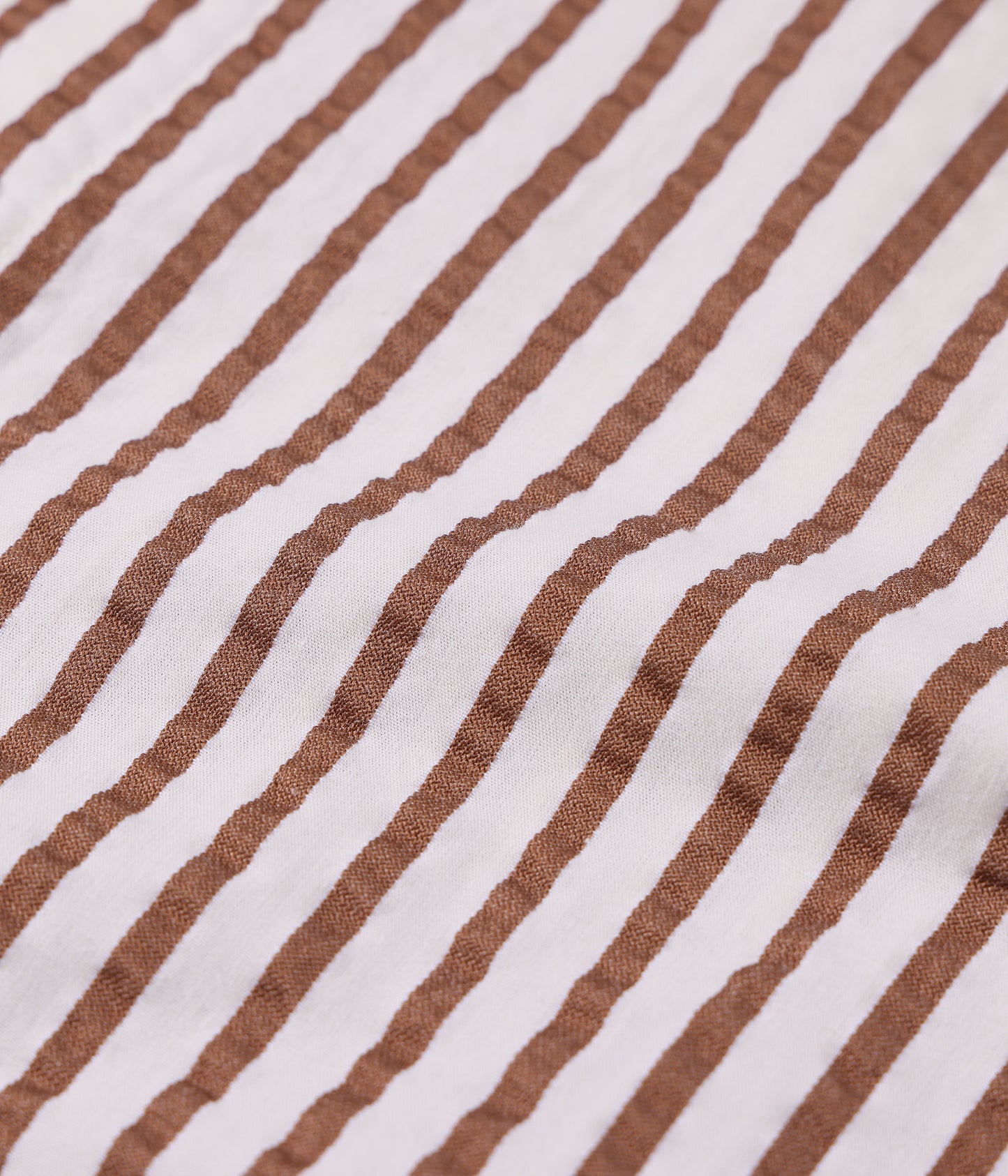 VIVIAN SEERSUCKER SS SHIRT // COPPER