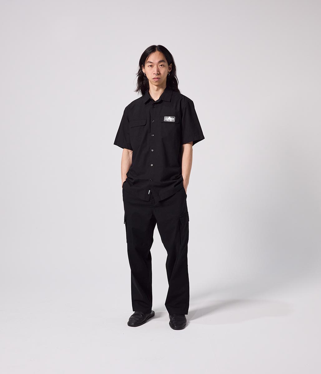 SPLINTER WORK SS SHIRT // BLACK