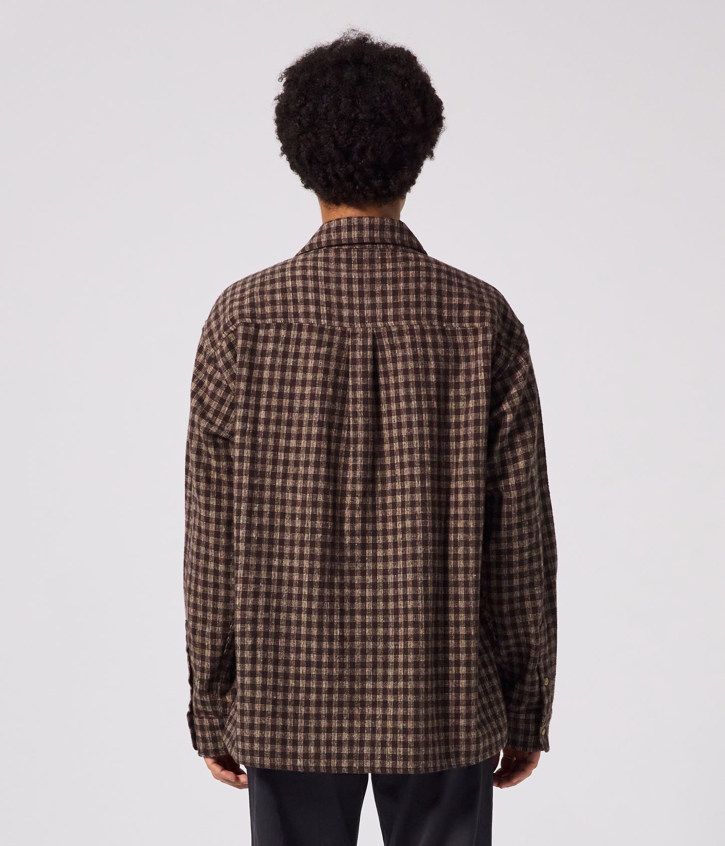 MARQUEE FLANNEL LS SHIRT // BROWN