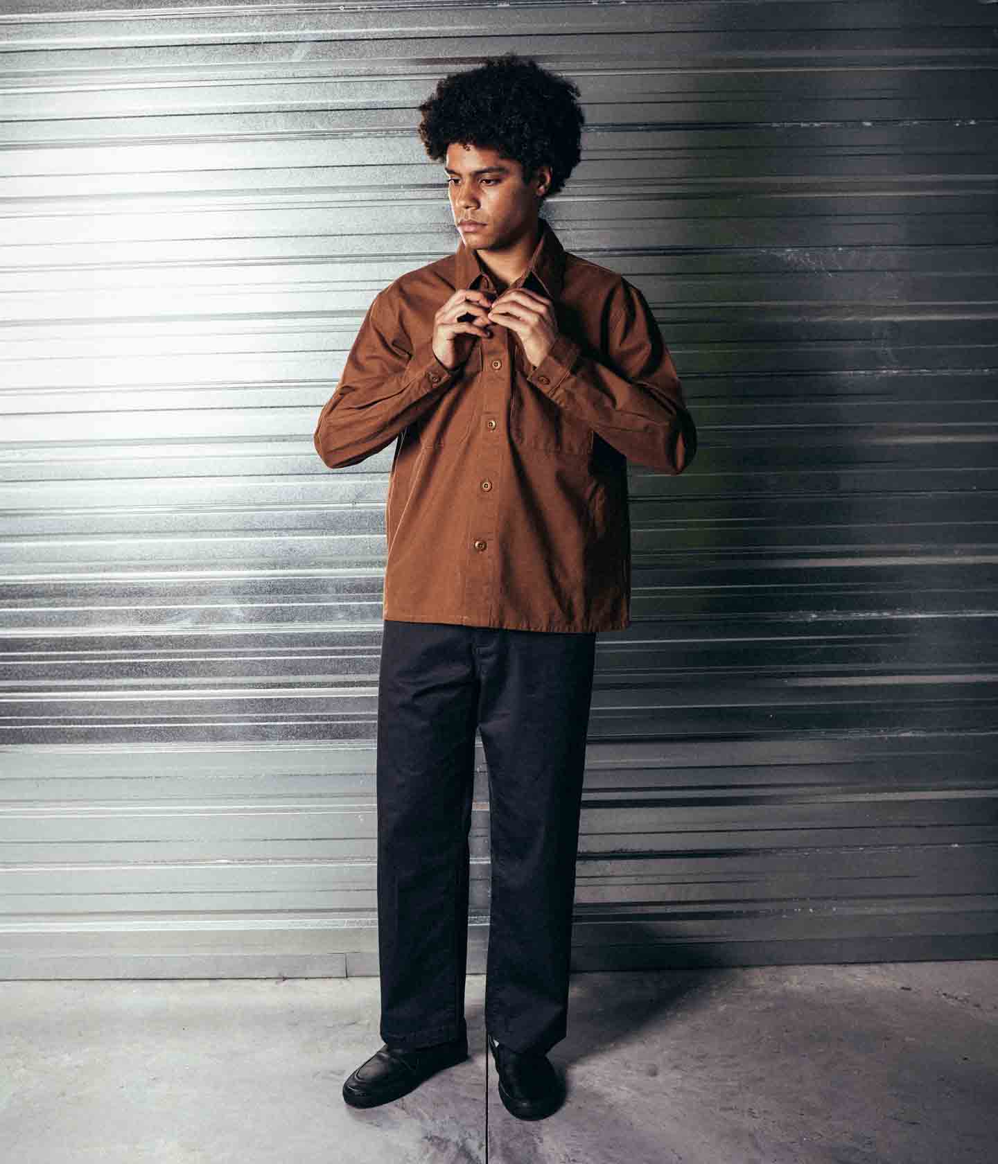 LEGACY LS OVERSHIRT // COPPER