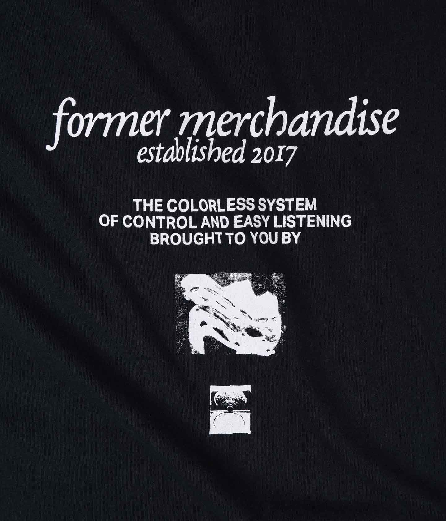 DISTORT OVERSIZED T-SHIRT // BLACK