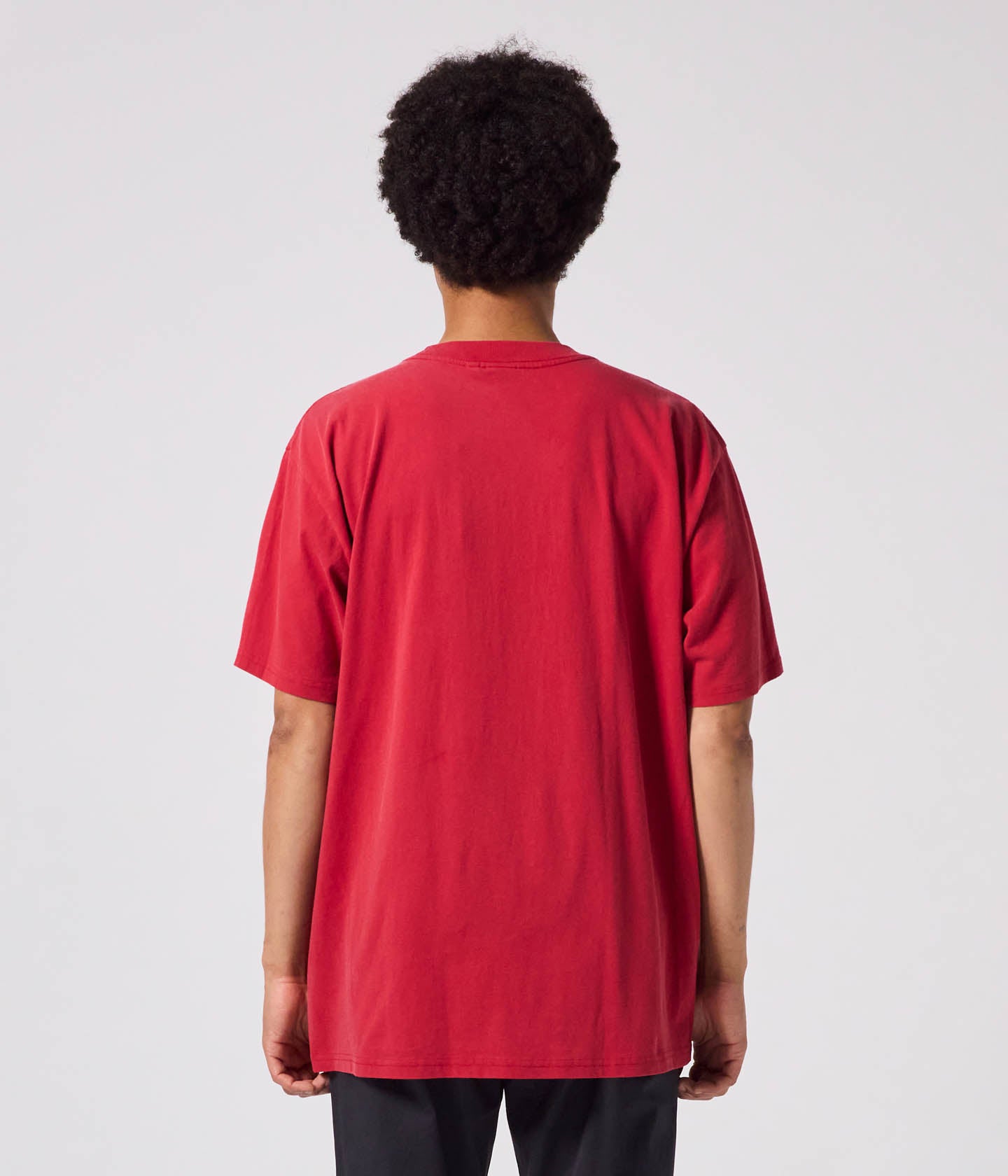 WAR POODLE T-SHIRT // WASHED RED