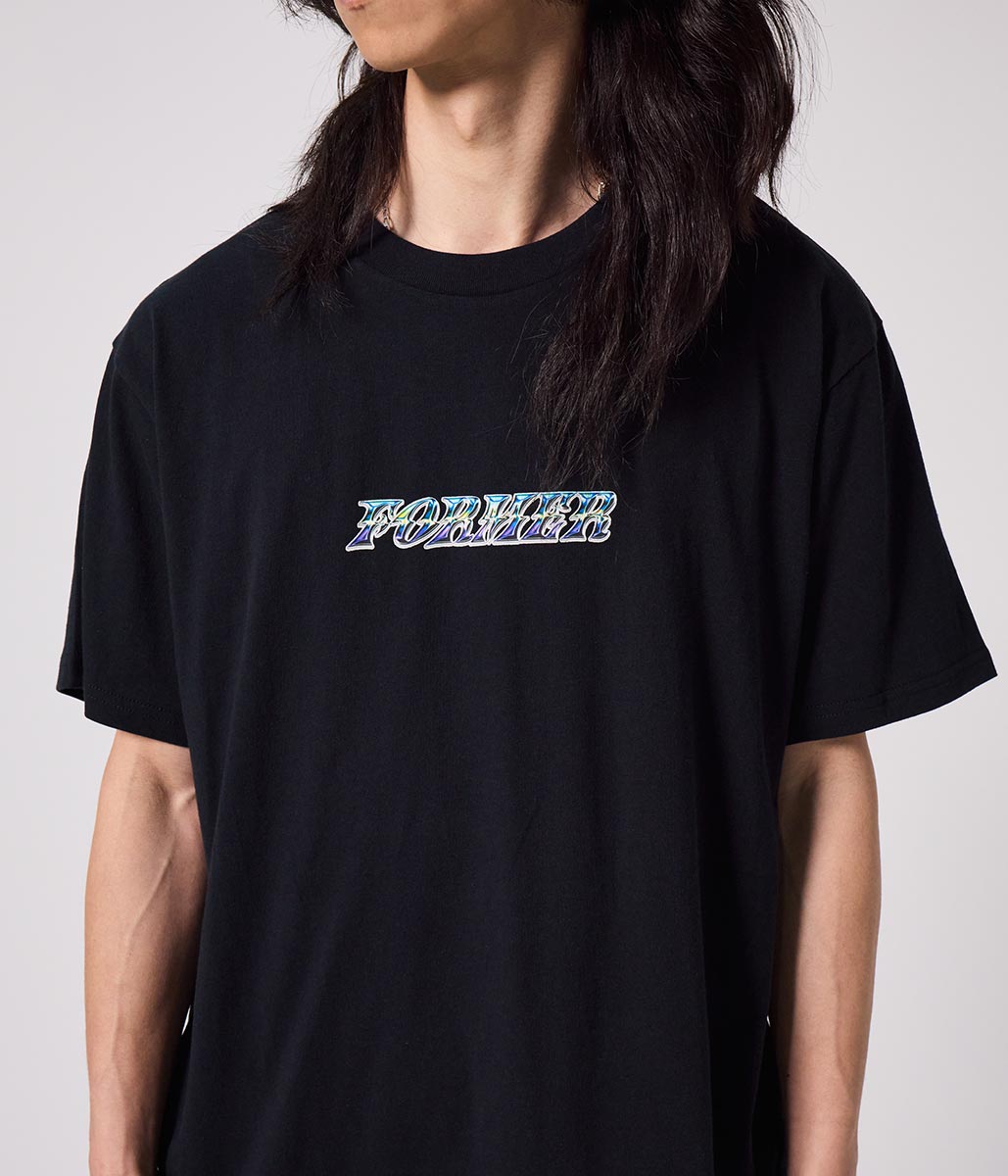 FOIL T-SHIRT // BLACK
