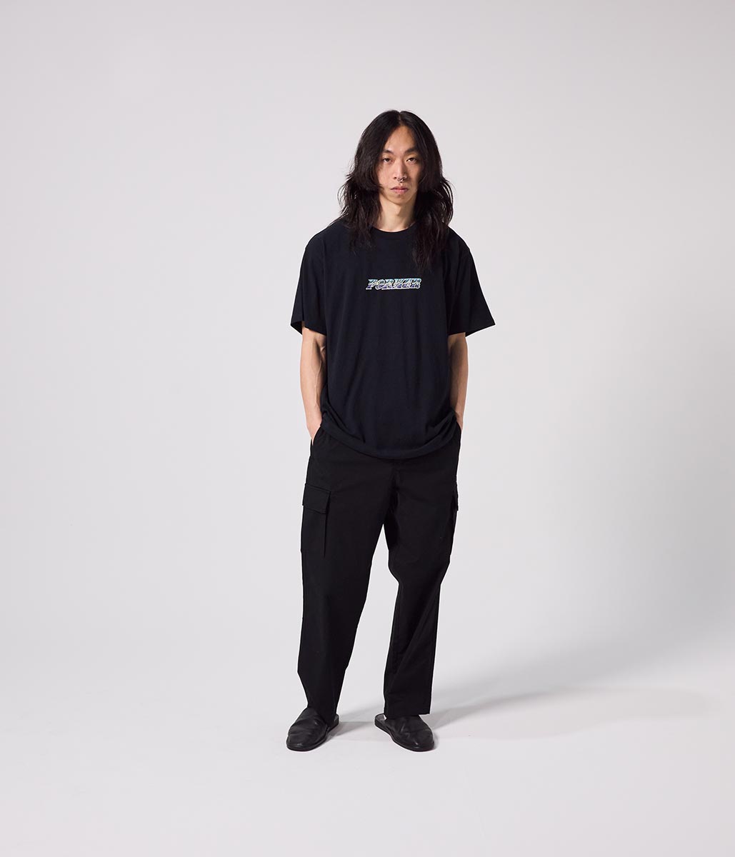 FOIL T-SHIRT // BLACK