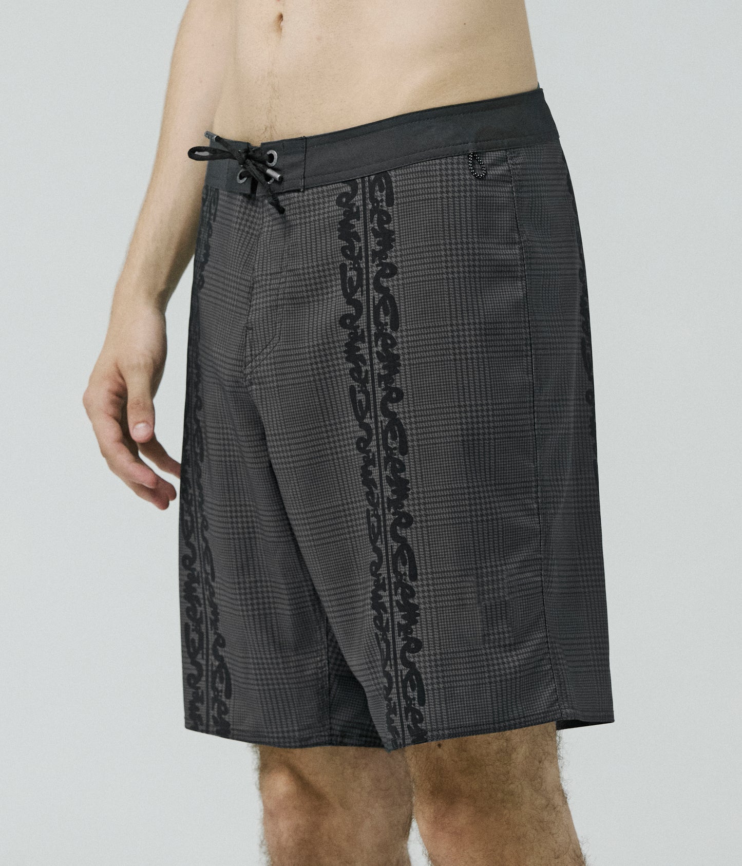 ANDERSON PLAID 18.5" TRUNK // GREY