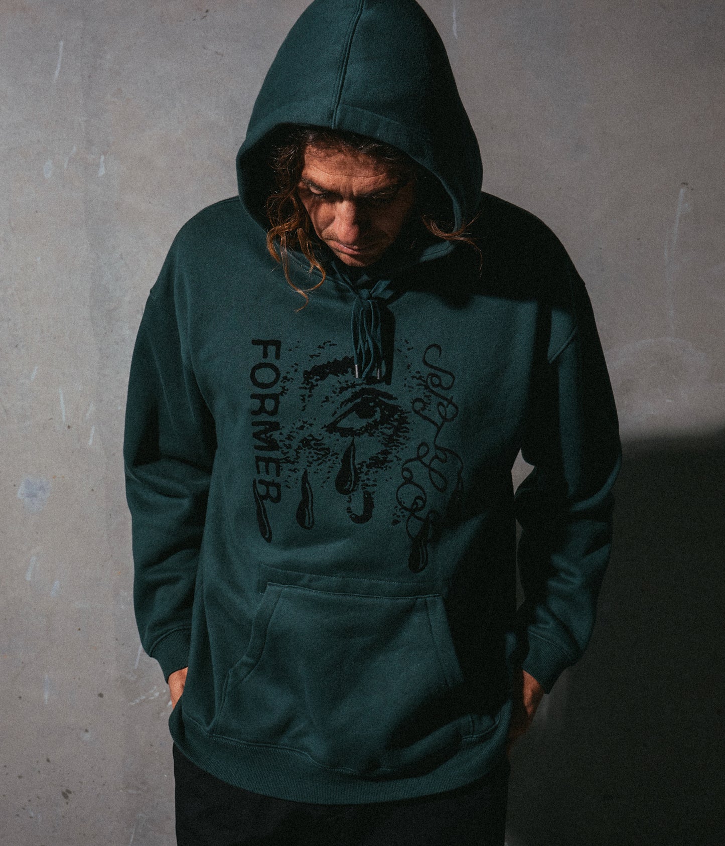 WEEPING ORGAN OF SIGHT HOOD // PETROL