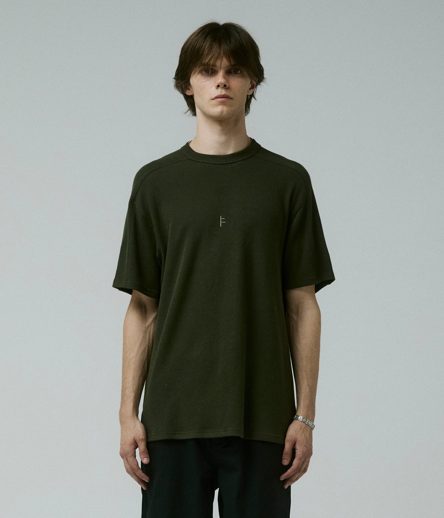 FRANCHISE WAFFLE SS T-SHIRT // SURPLUS