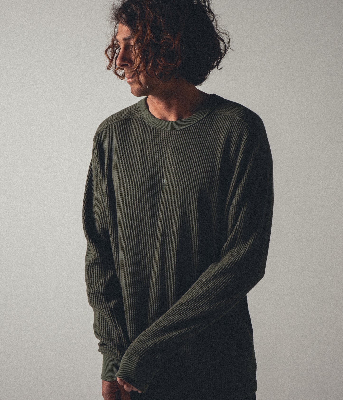 FRANCHISE WAFFLE LS T-SHIRT // SURPLUS