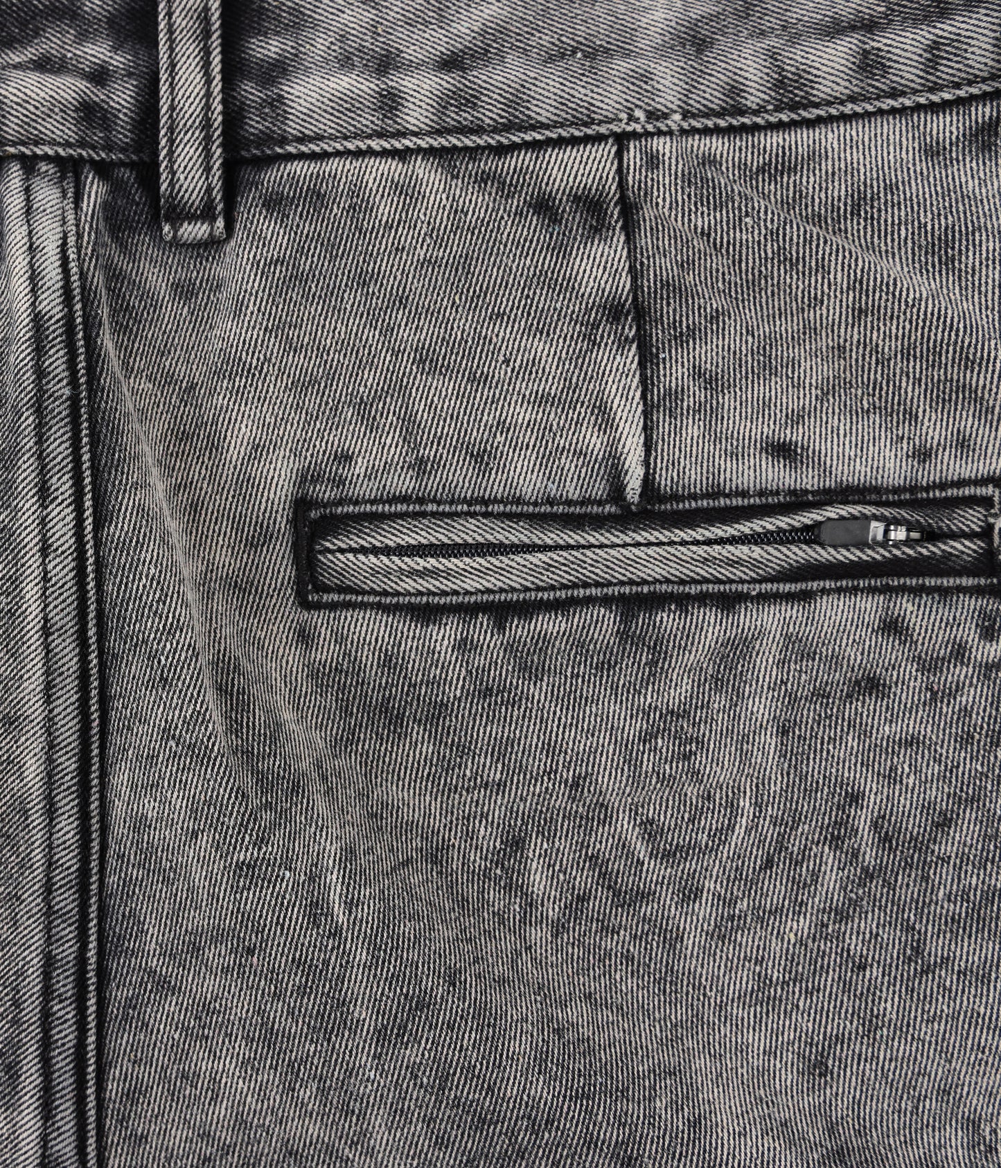 AG ACID DENIM PANT // BLACK